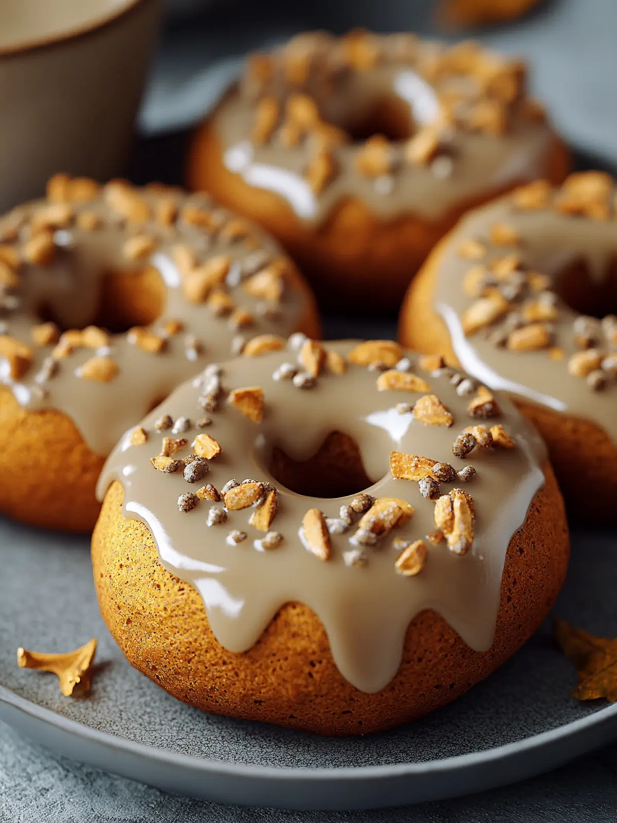 Gluten & Dairy Free Pumpkin Donuts with Maple Glaze Bliss 3 Gluten & Dairy Free Pumpkin Donuts with Maple Glaze