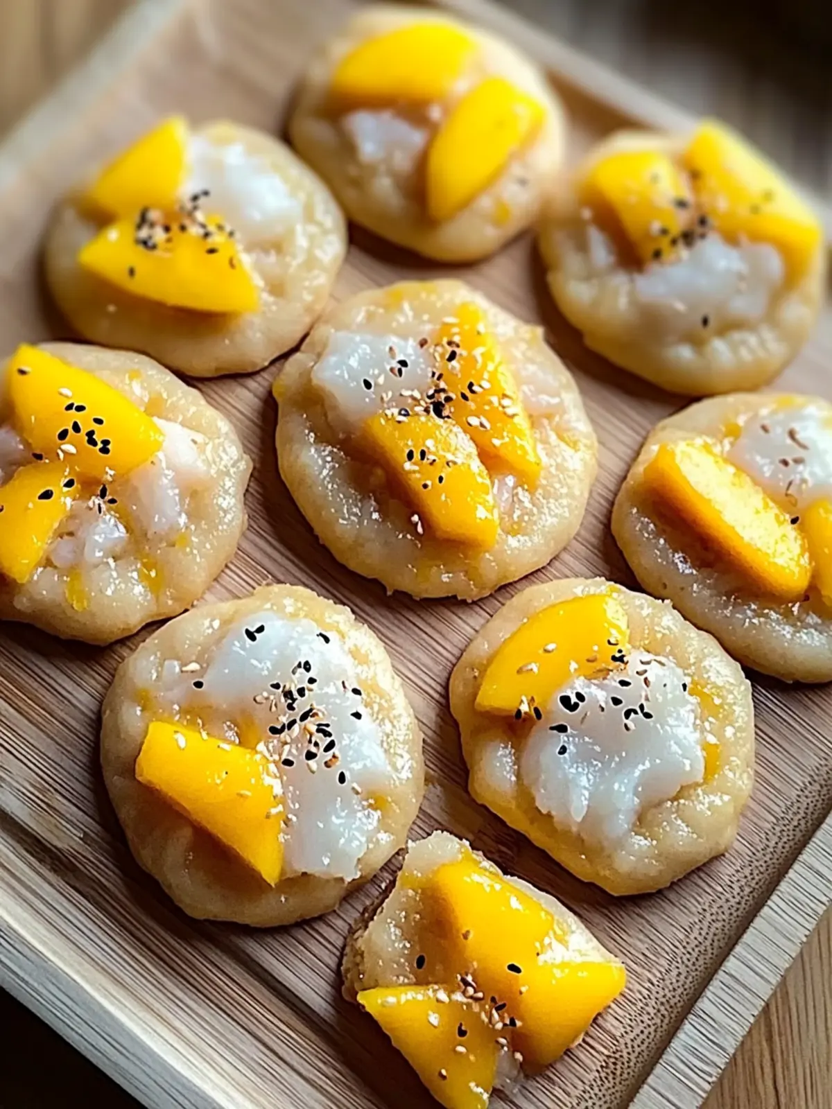 Mango Sticky Rice Cookies: A Tropical Sweet Escape 3 Mango Sticky Rice Cookies