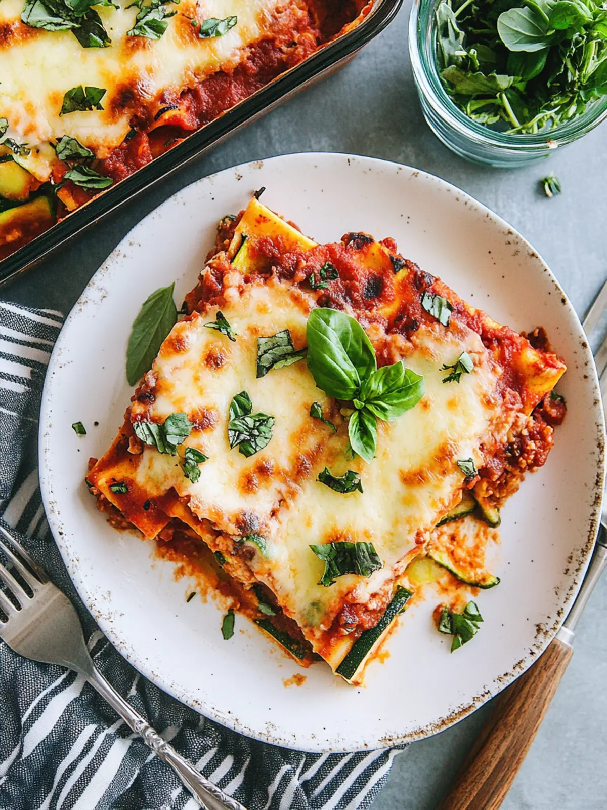 Bread Lasagna with Zucchini: Comfort Food Redefined! 3 Bread Lasagna with Zucchini