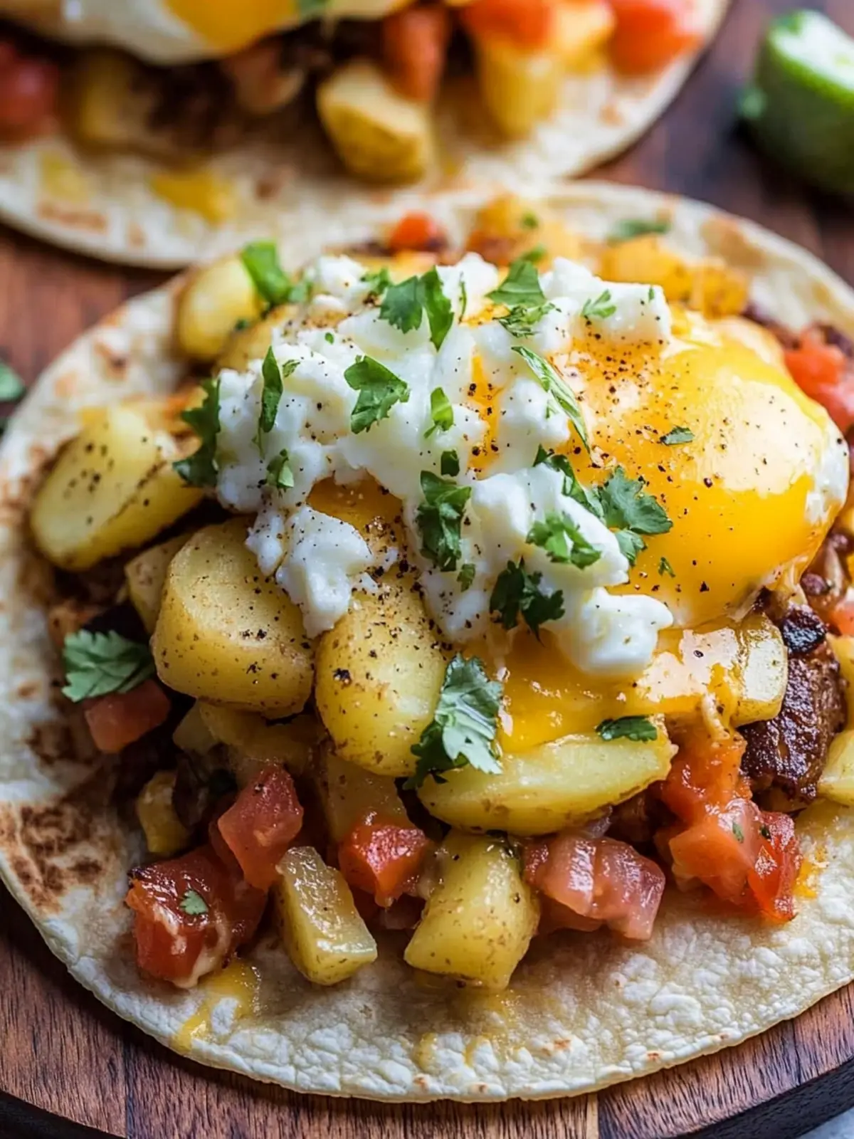 Mouthwatering Potato, Egg, and Cheese Breakfast Tacos Delight 5 Potato, Egg, and Cheese Breakfast Tacos