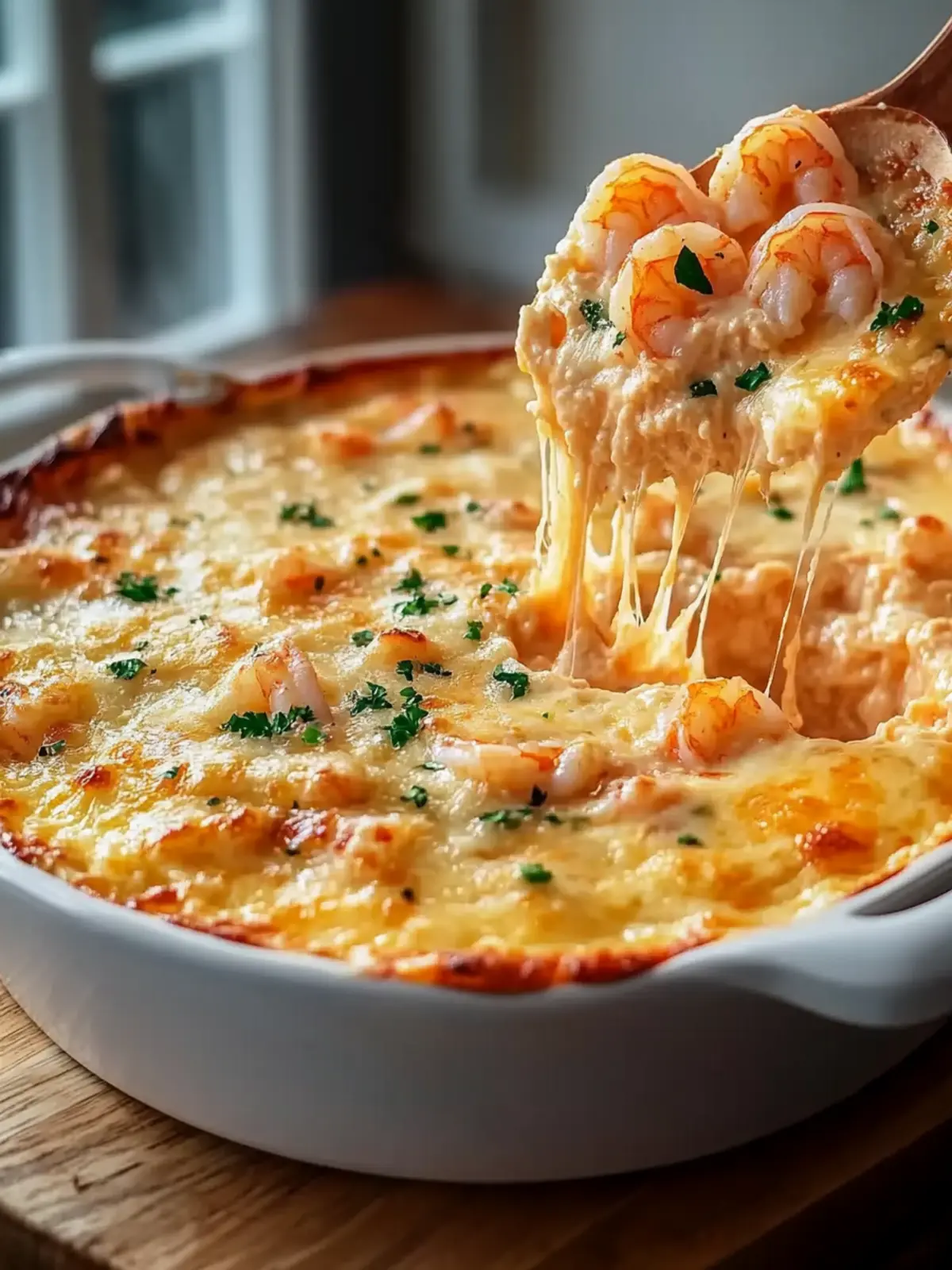 Savory Cheesy Shrimp & Crab Bake Dip for Cozy Gatherings 5 Cheesy Shrimp & Crab Bake Dip