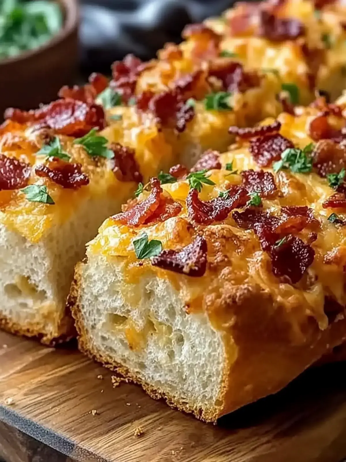 Bacon Ranch Cheesy Bread: Irresistible Comfort Awaits 4 Bacon Ranch Cheesy Bread
