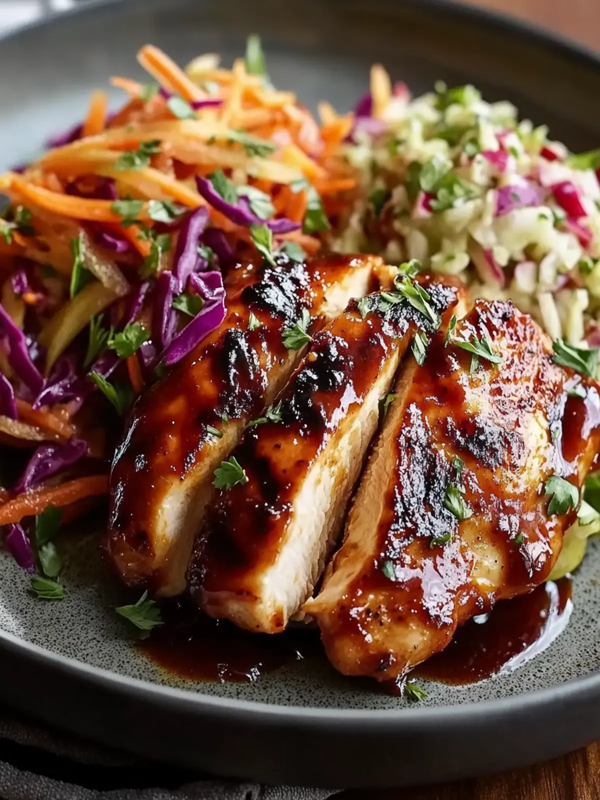 Sticky Apple Cider Chicken with Autumn Slaw for Cozy Nights 4 Sticky Apple Cider Chicken with Crisp Autumn Slaw