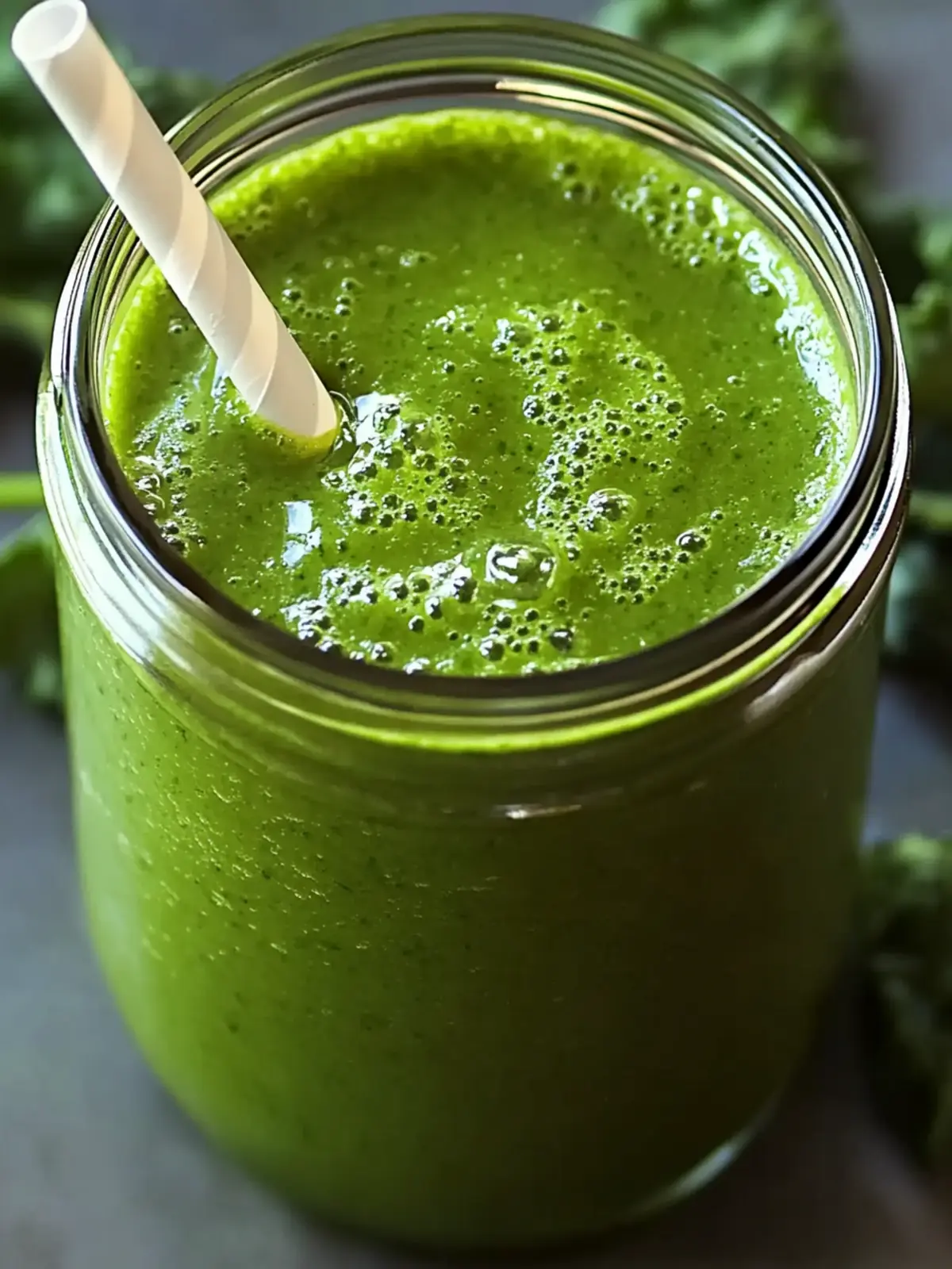 Spinach and Kale Smoothie Recipe for a Tasty Energy Boost 5 Spinach and Kale Smoothie Recipe