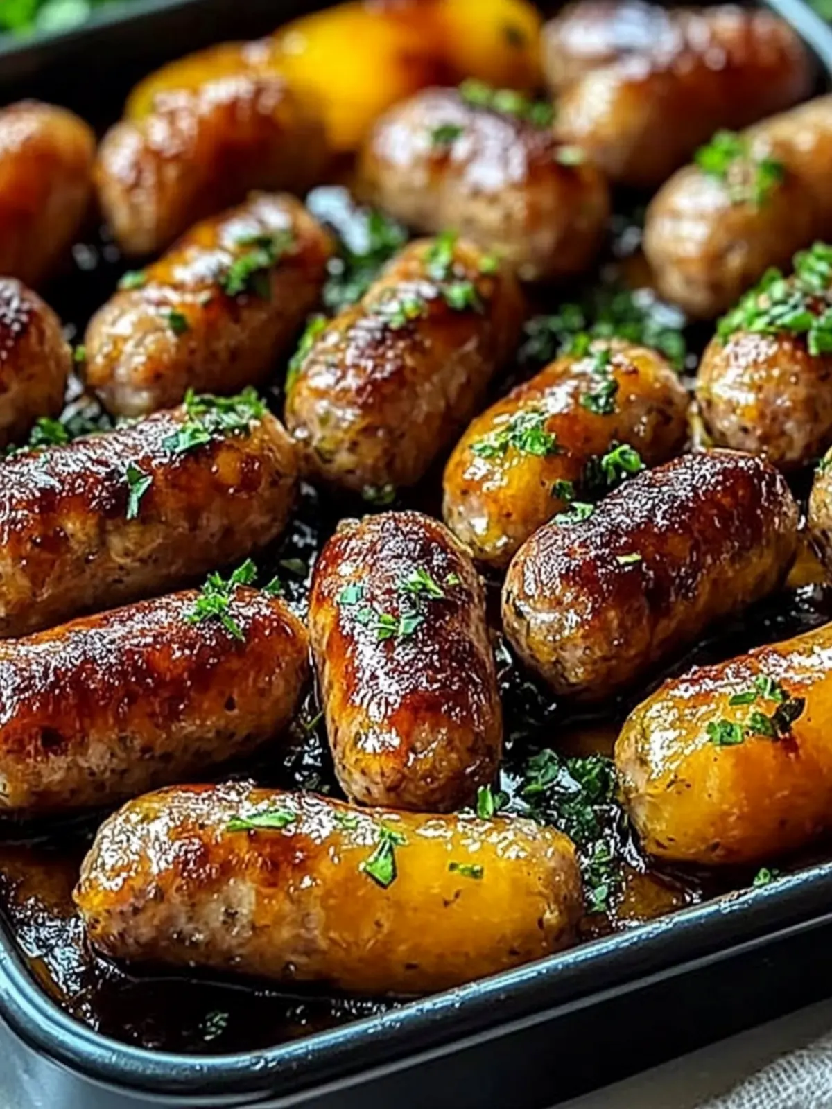 Honey Garlic Sheet Pan Sausage: A Simple Family Favorite 4 Honey Garlic Sheet Pan Sausage
