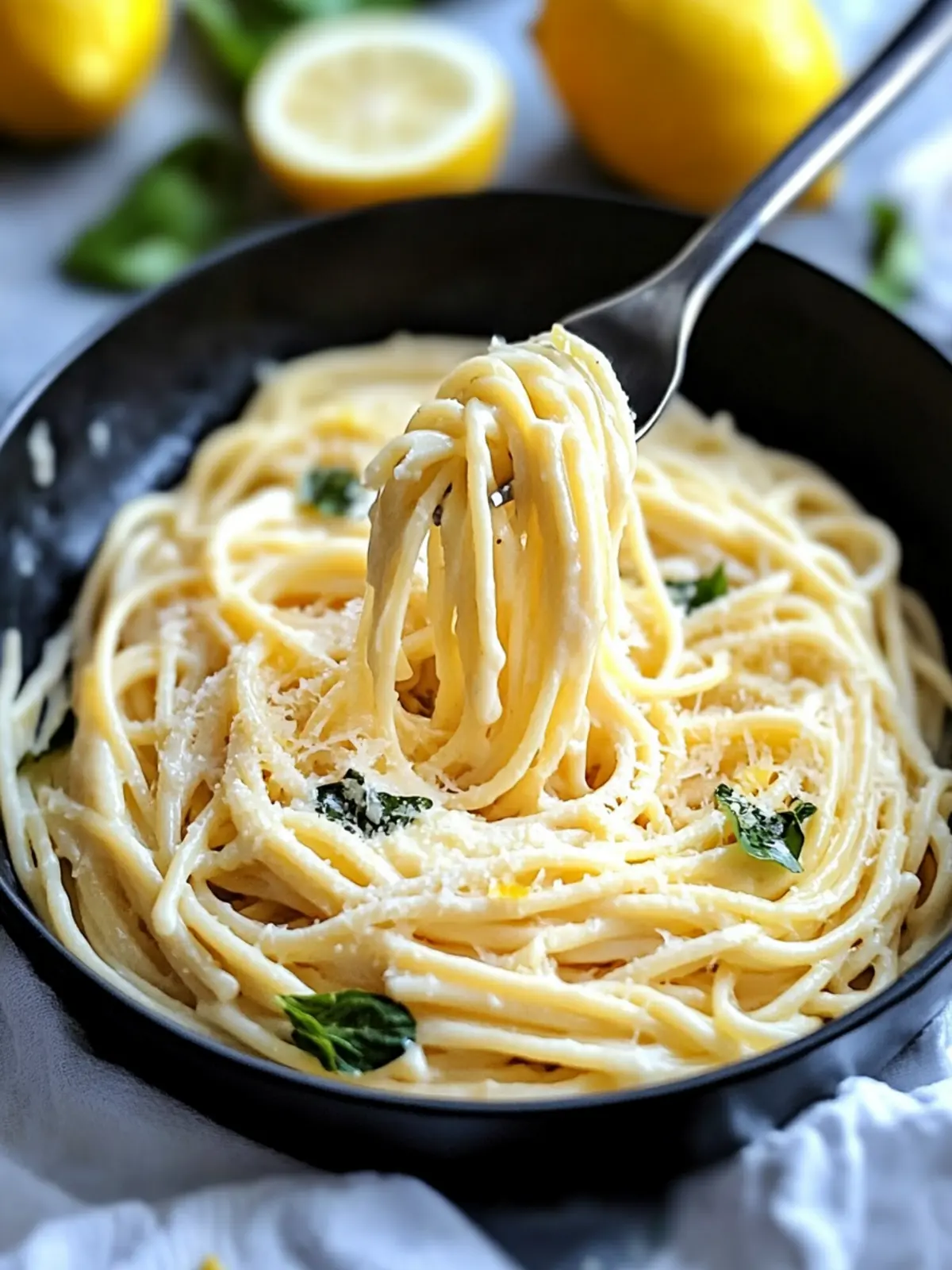 Dairy-Free Creamy Lemon Pasta: Quick, Zesty, and Delicious 2 Dairy-Free Creamy Lemon Pasta
