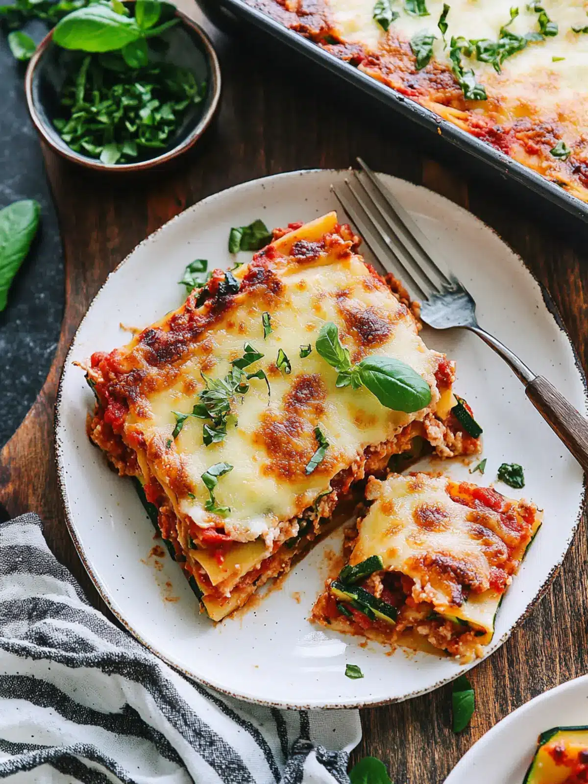 Bread Lasagna with Zucchini: Comfort Food Redefined! 5 Bread Lasagna with Zucchini
