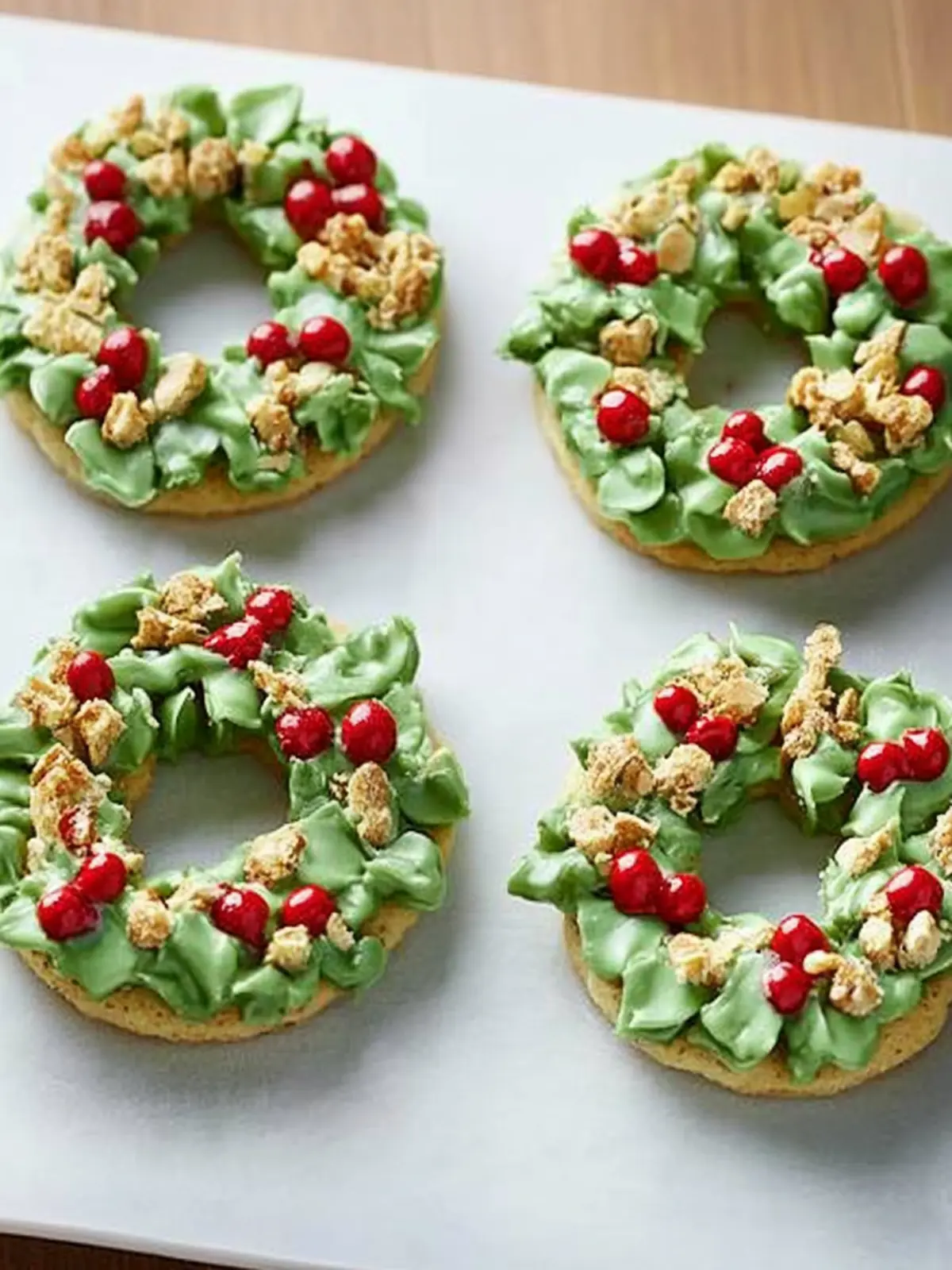 Easy Festive Christmas Wreath Cookies Perfect for Kids 5 Christmas Wreath Cookies