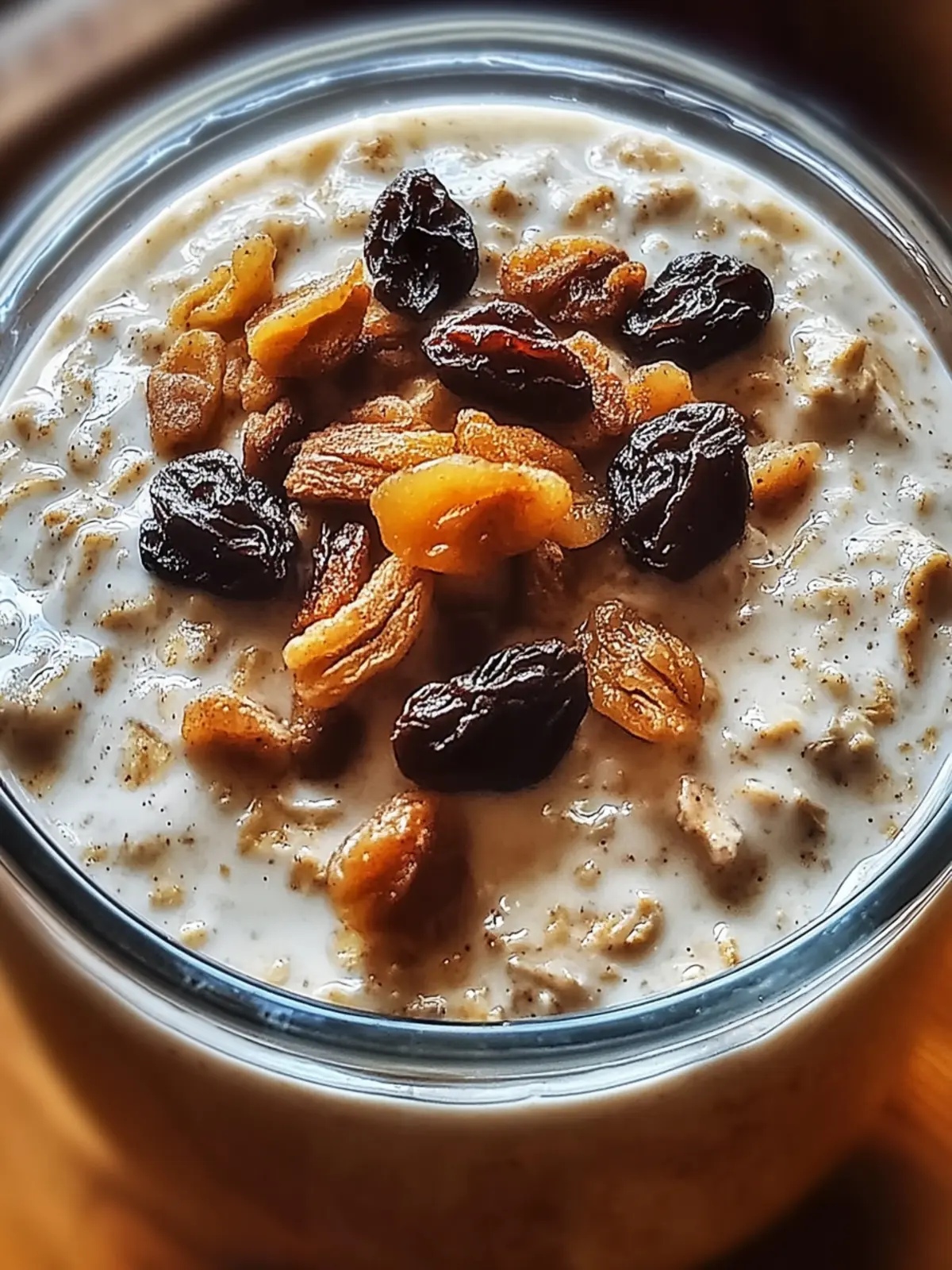 Delicious Cinnamon Raisin Overnight Oats for Busy Mornings 3 Cinnamon Raisin Overnight Oats