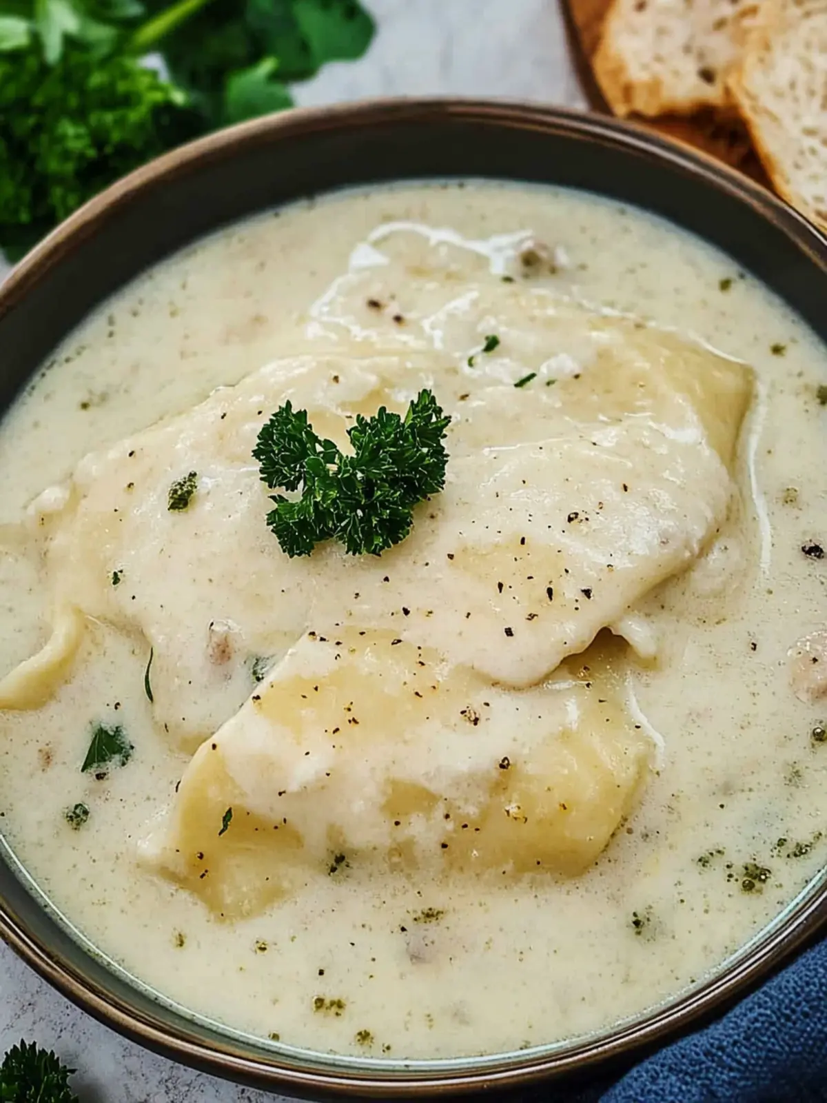 Creamy Vegan White Lasagna Soup That Will Warm Your Heart 2 Vegan White Lasagna Soup