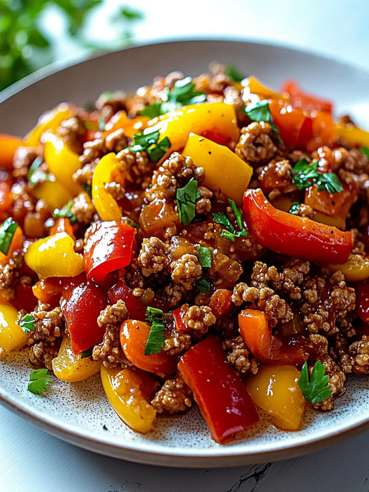 Savor Healthy Ground Turkey and Peppers in 20 Minutes 4 Ground Turkey and Peppers