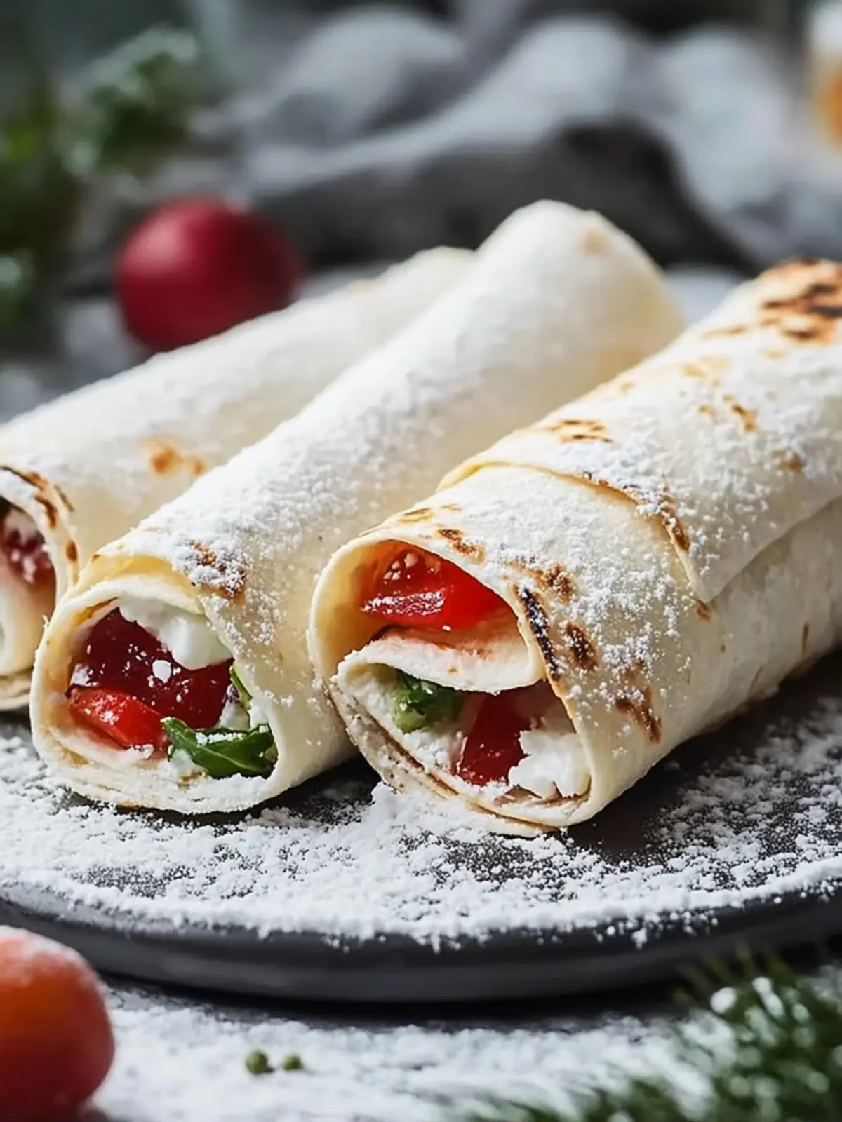 Sweet Snow Angel Tortilla Wraps You Can Make in 10 Minutes 2 Snow Angel Tortilla Wraps