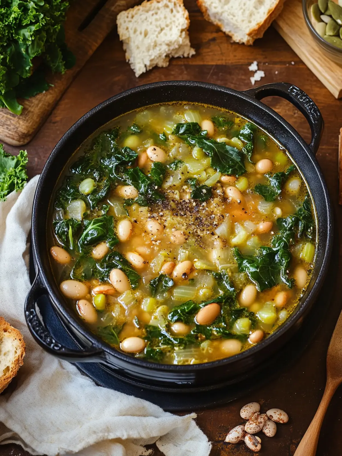 Cozy Up with Delicious Escarole and Bean Soup Today 2 Escarole and Bean Soup