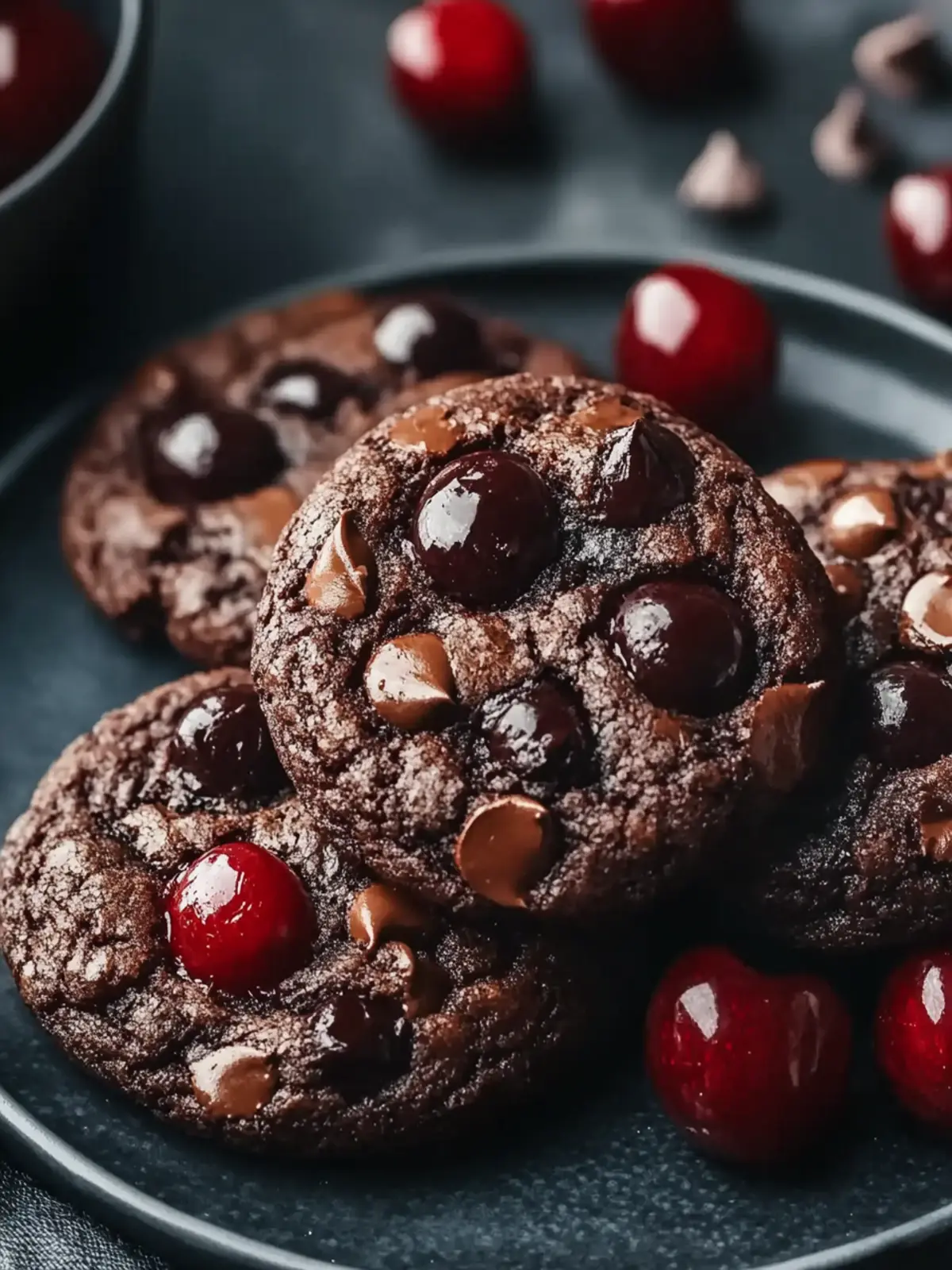 Decadent Chocolate Cherry Cookies That'll Melt Your Heart 2 Chocolate Cherry Cookies