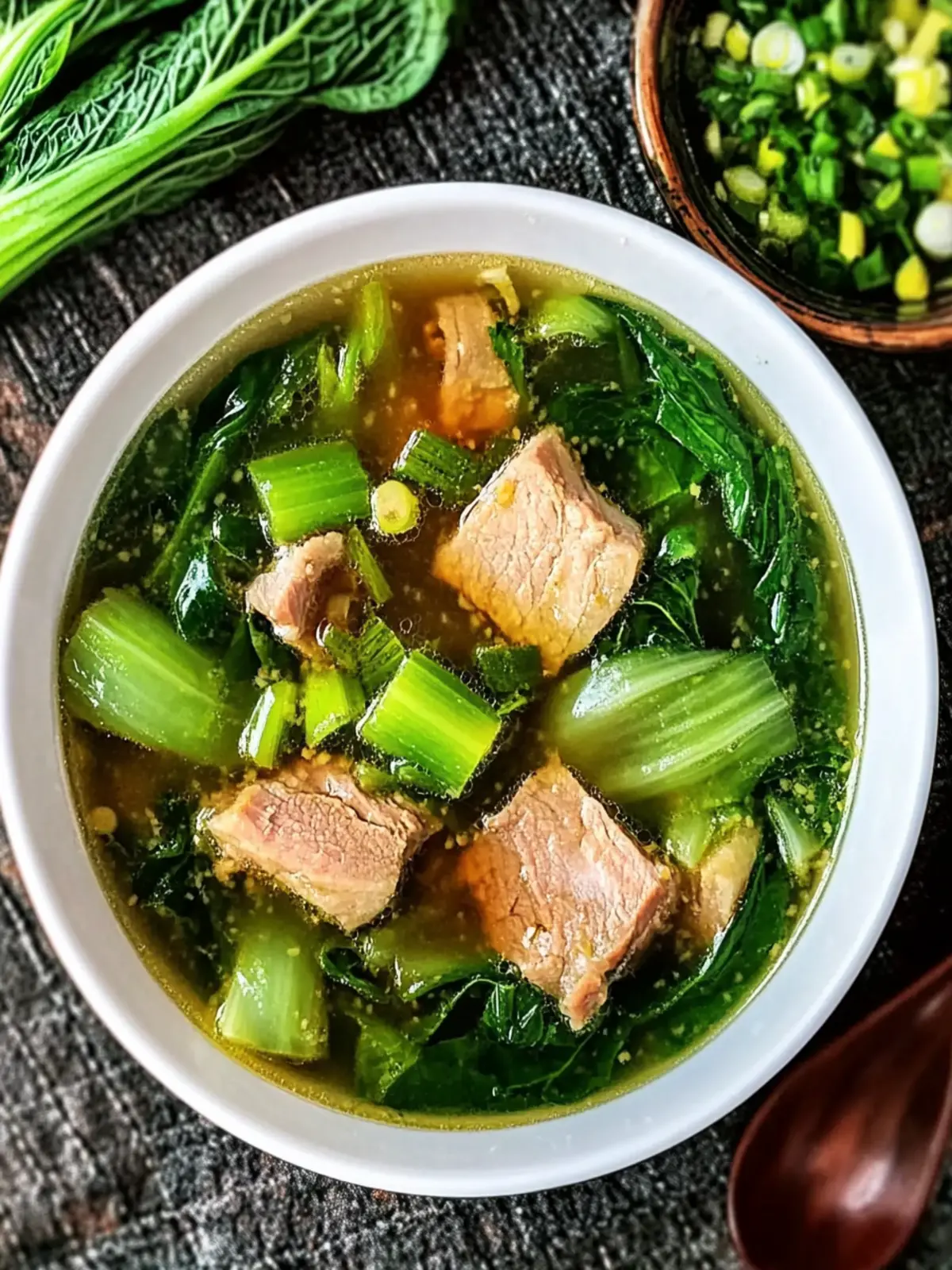 Bok Choy Soup with Pork – Quick Comfort in Every Bowl 2 Bok choy soup with pork