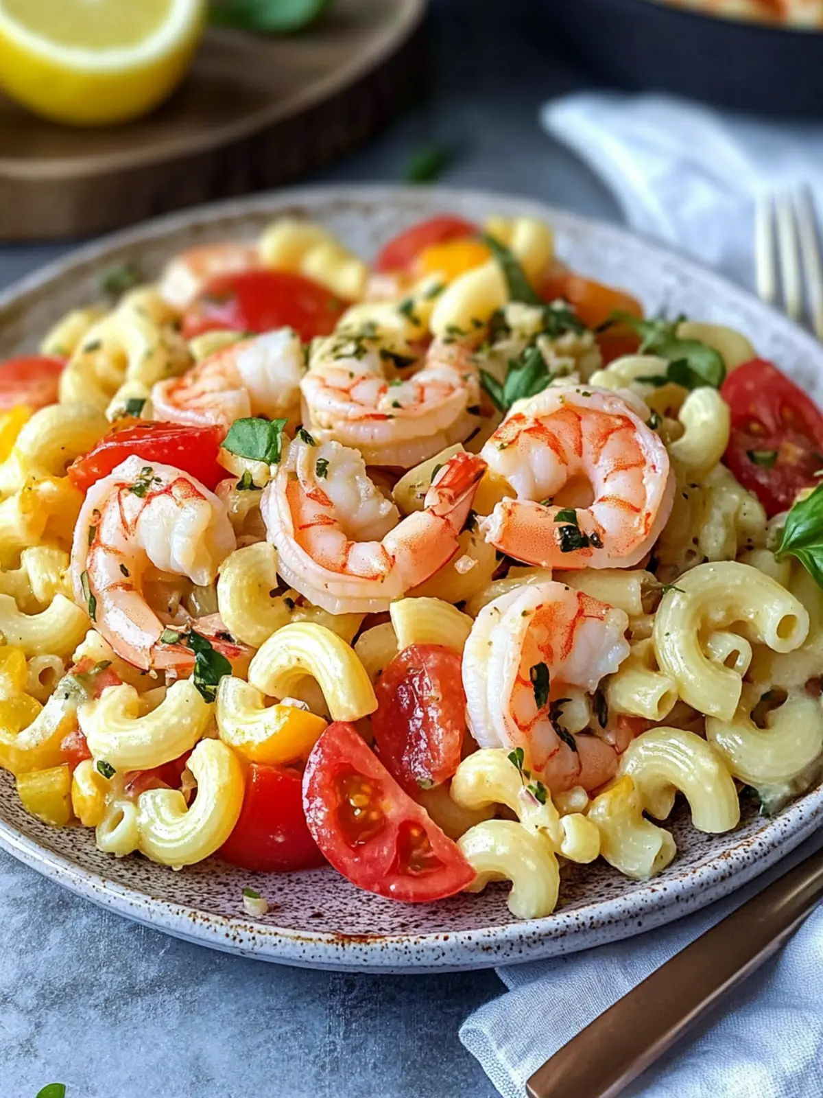 Delicious Shrimp Macaroni Pasta Salad for Summer Bliss 2 Shrimp Macaroni Pasta Salad