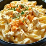 Creamy Buffalo Chicken Alfredo Pasta Ready in 30 Minutes 10 Buffalo Chicken Alfredo Pasta