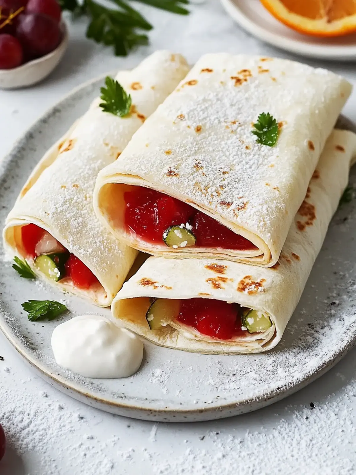 Sweet Snow Angel Tortilla Wraps You Can Make in 10 Minutes 3 Snow Angel Tortilla Wraps