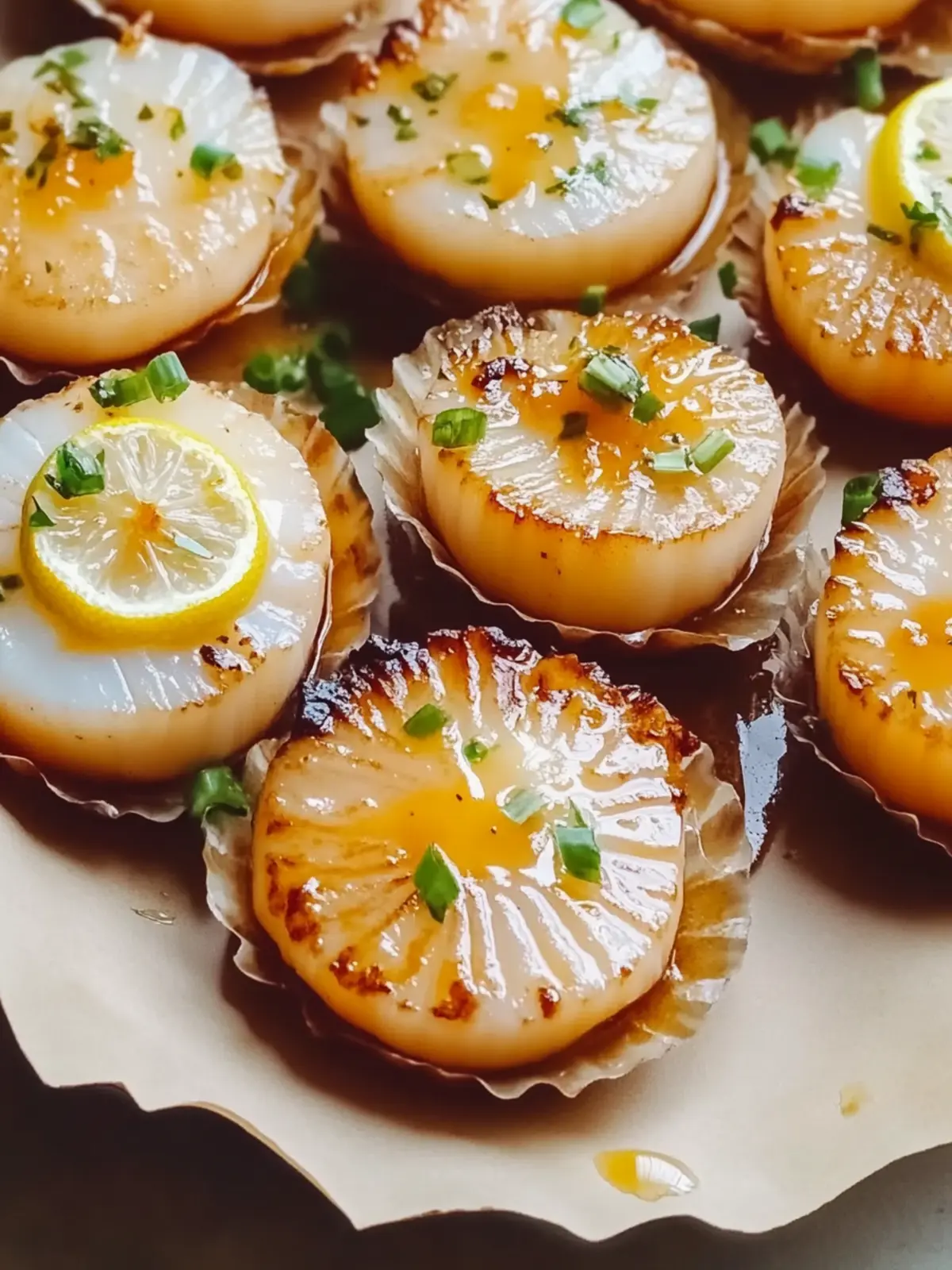 Seared Scallops & Yuzu Garlic Butter for Elegant Home Dining 3 Seared Scallops & Yuzu Garlic Butter