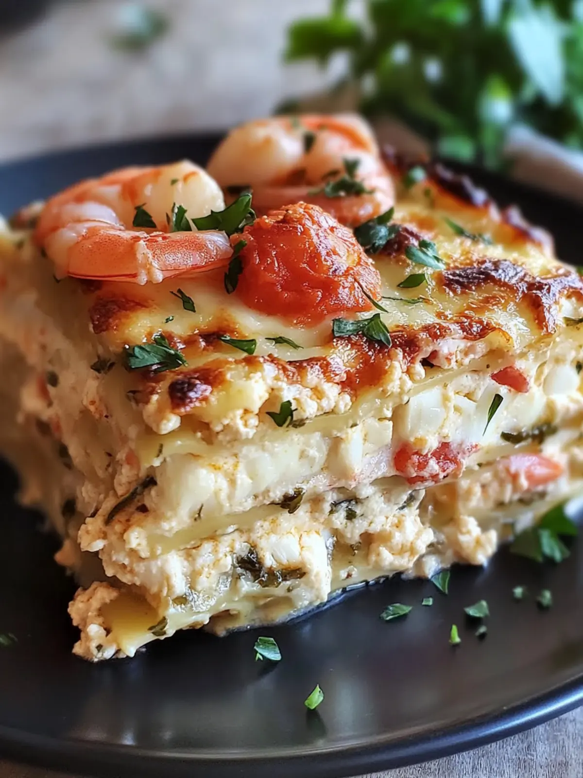 Creamy Seafood Lasagna with Shrimp and Crab for Cozy Nights 2 Creamy Seafood Lasagna with Shrimp and Crab