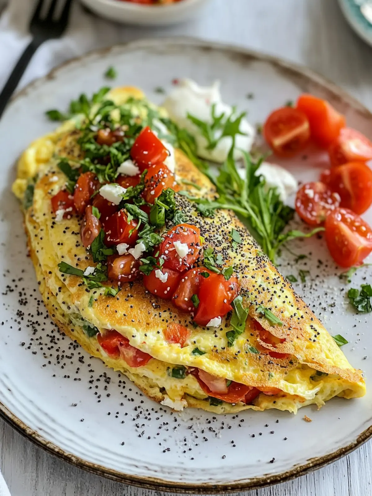 Everything Bagel Omelet: Your New Favorite Breakfast Treat 3 Everything Bagel Omelet