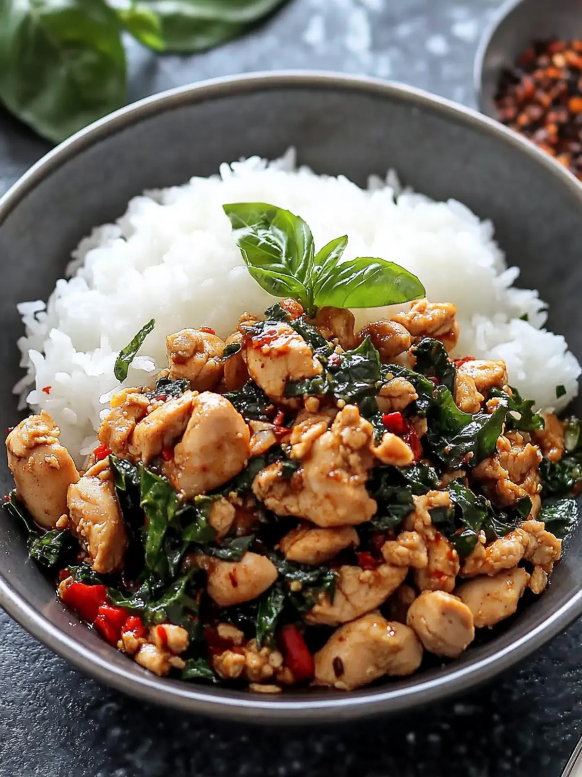 Easy Spicy Thai Basil Chicken: A Flavorful Weeknight Winner 4 Easy Spicy Thai Basil Chicken