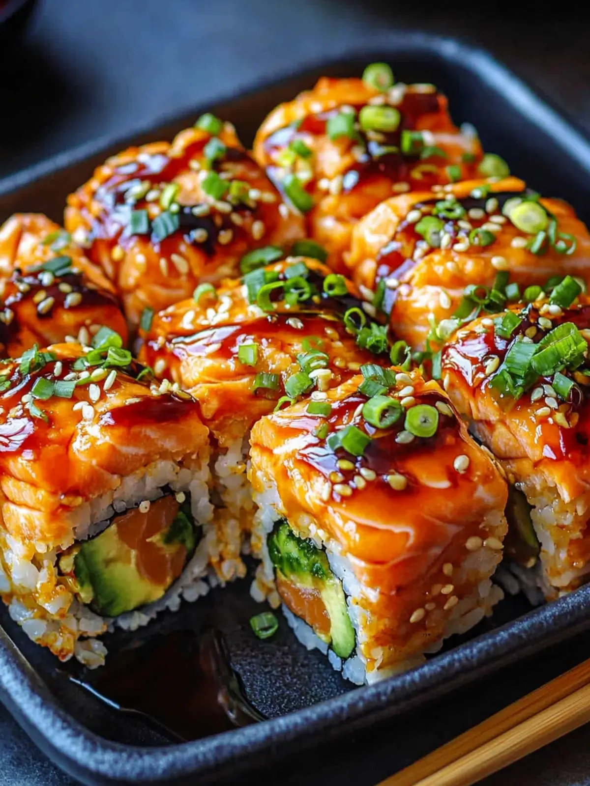 Spicy Salmon Sushi Bake: A Cozy Twist on Comfort Food 4 Spicy Salmon Sushi Bake