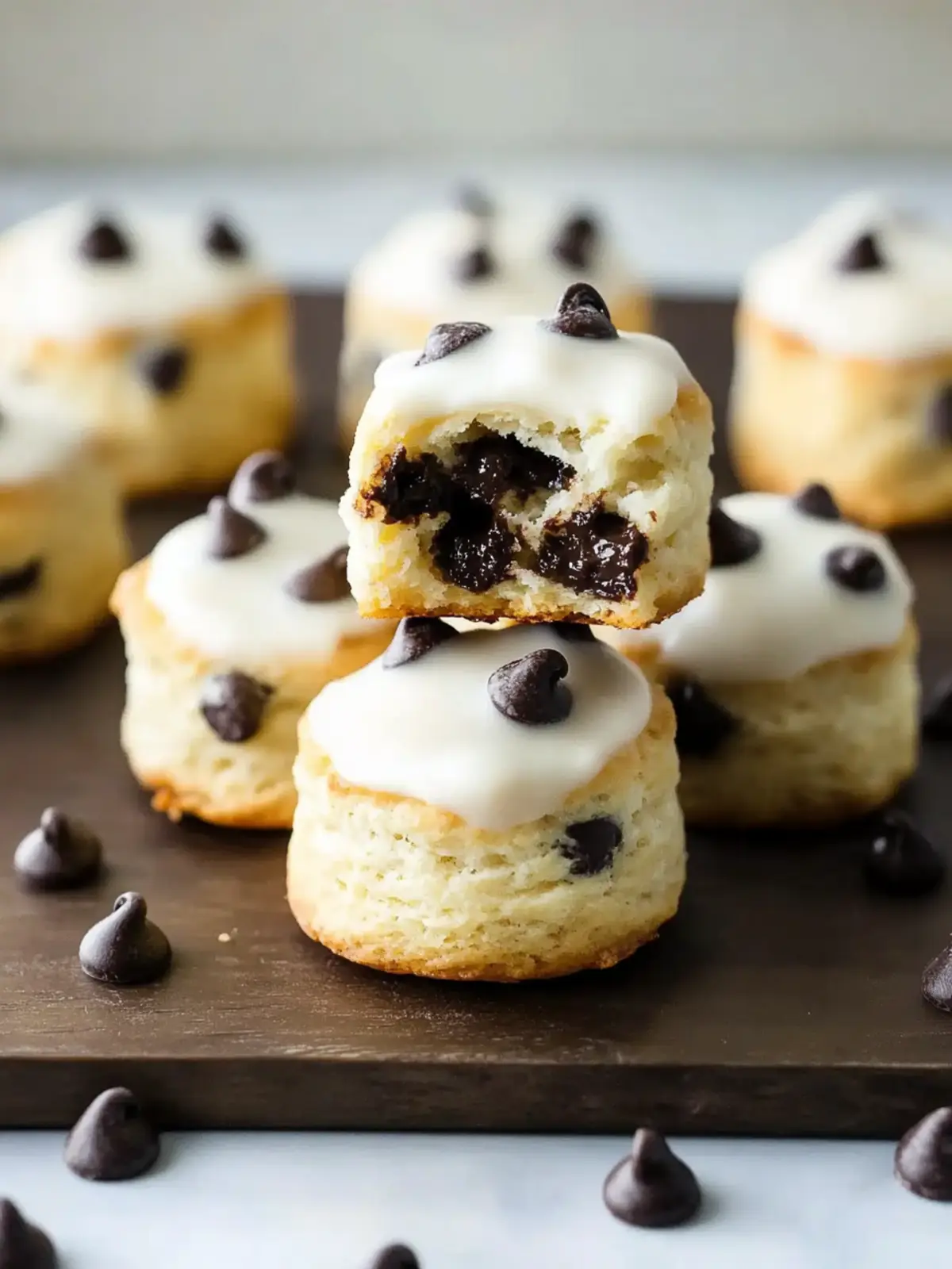 Cream Cheese Chocolate Chip Biscuits for a Sweet Start 2 Cream Cheese Chocolate Chip Biscuits