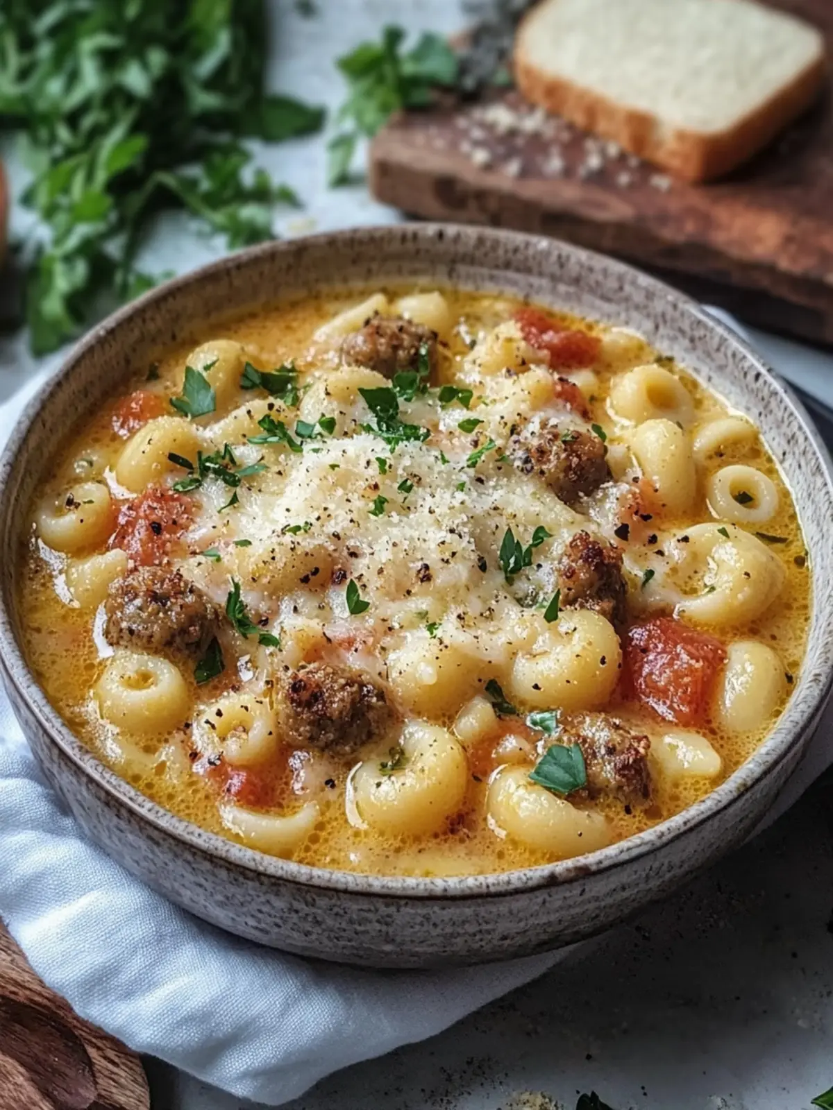 Hearty Parmesan Ditalini Soup for Ultimate Winter Comfort 3 Parmesan Ditalini Soup