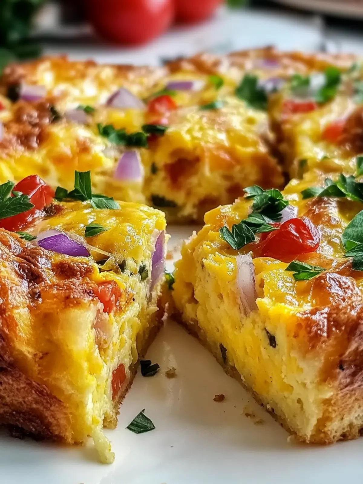 Cheesy Breakfast Biscuit Frittata Your New Morning Favorite 2 Cheesy Breakfast Biscuit Frittata