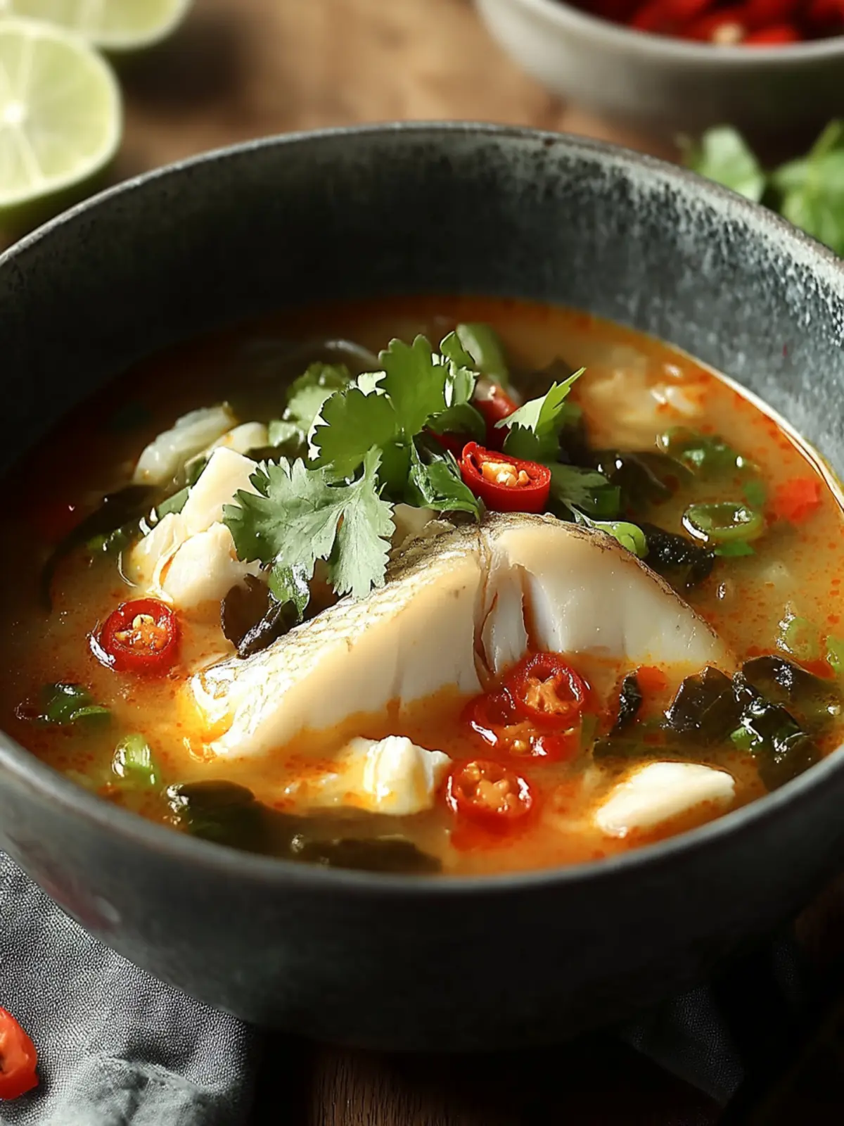 Savor Thai Hot and Sour Fish Soup for a Healthy Delight 4 Thai Hot and Sour Fish Soup