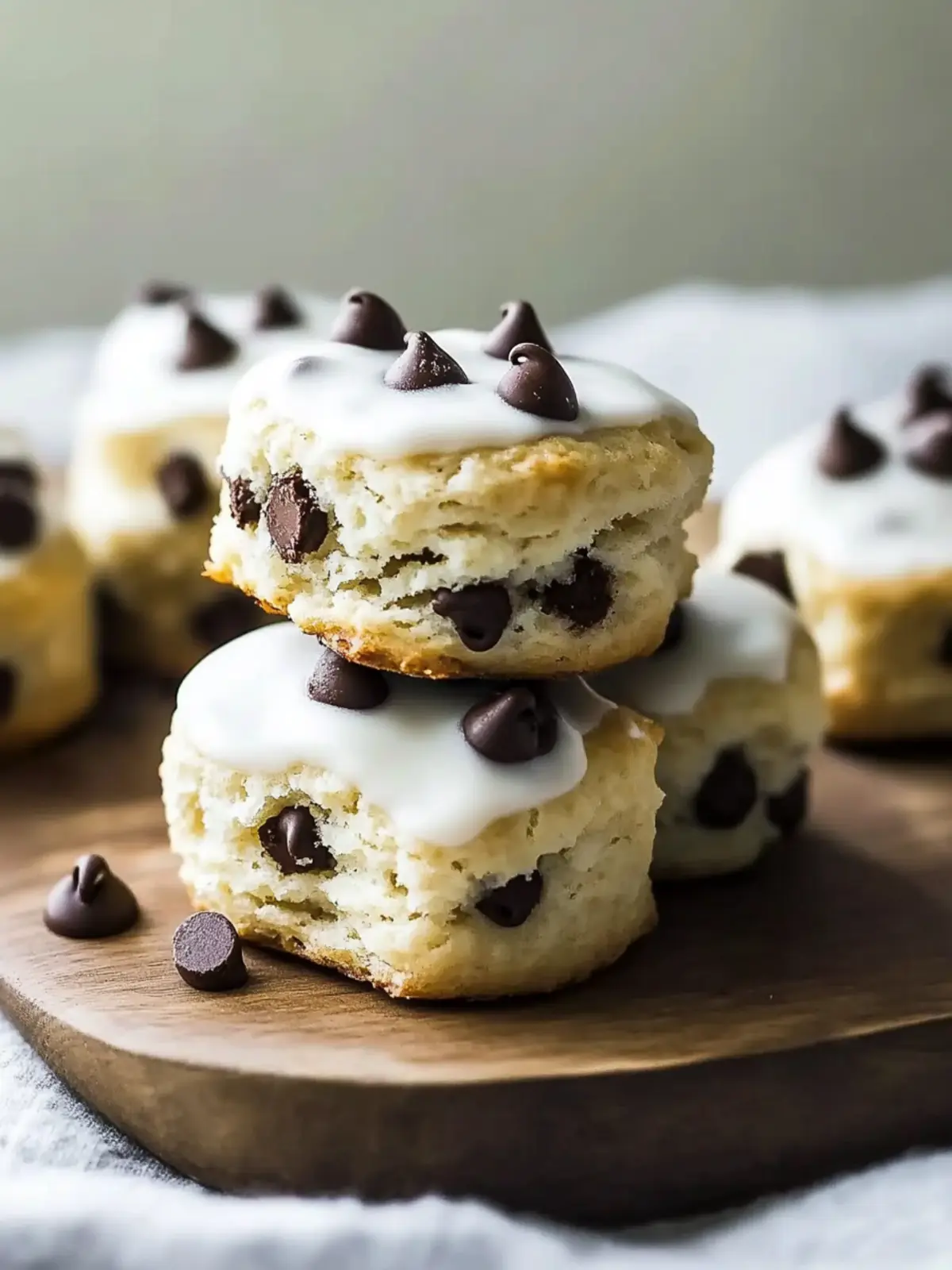Cream Cheese Chocolate Chip Biscuits for a Sweet Start 5 Cream Cheese Chocolate Chip Biscuits