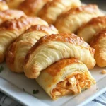 Buffalo Chicken Crescent Rolls - Your Game Day Hit! 6 Buffalo Chicken Crescent Rolls