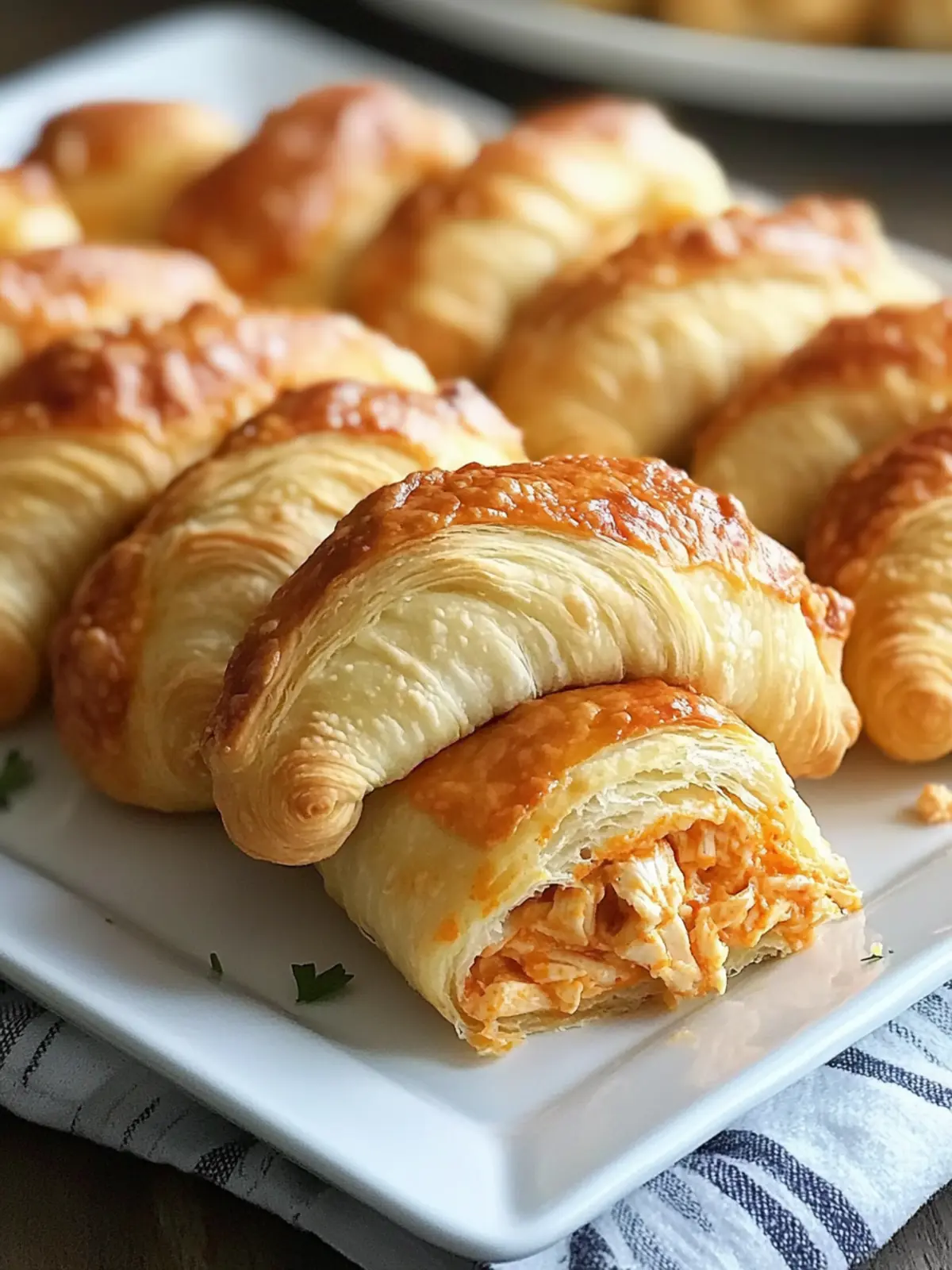 Buffalo Chicken Crescent Rolls - Your Game Day Hit! 5 Buffalo Chicken Crescent Rolls