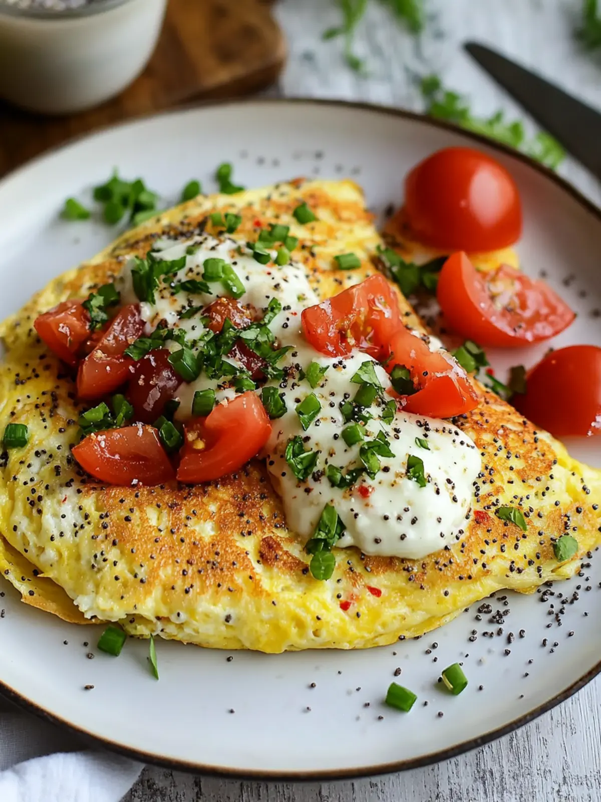 Everything Bagel Omelet: Your New Favorite Breakfast Treat 5 Everything Bagel Omelet