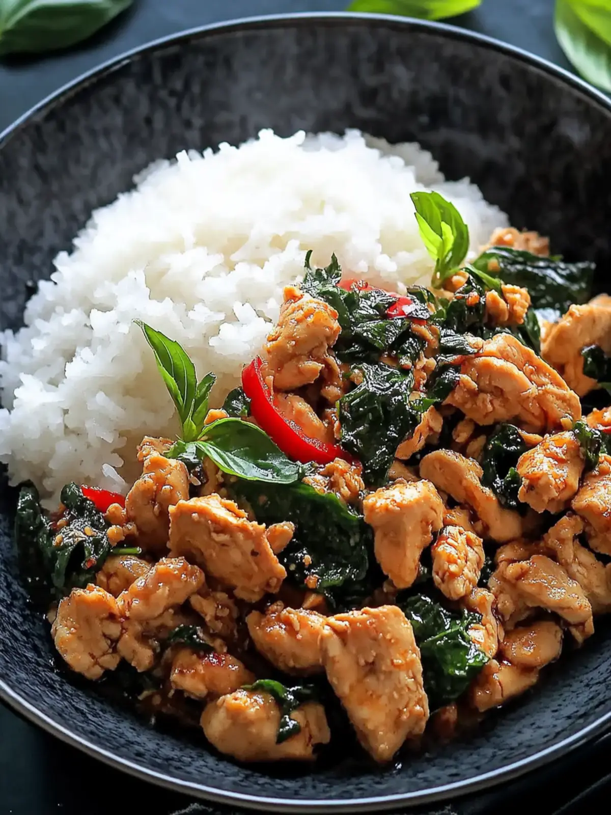 Easy Spicy Thai Basil Chicken: A Flavorful Weeknight Winner 5 Easy Spicy Thai Basil Chicken