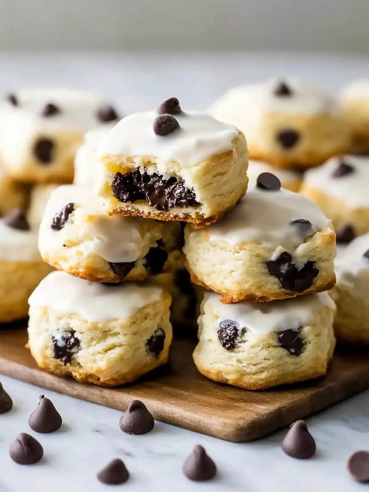 Cream Cheese Chocolate Chip Biscuits for a Sweet Start 3 Cream Cheese Chocolate Chip Biscuits