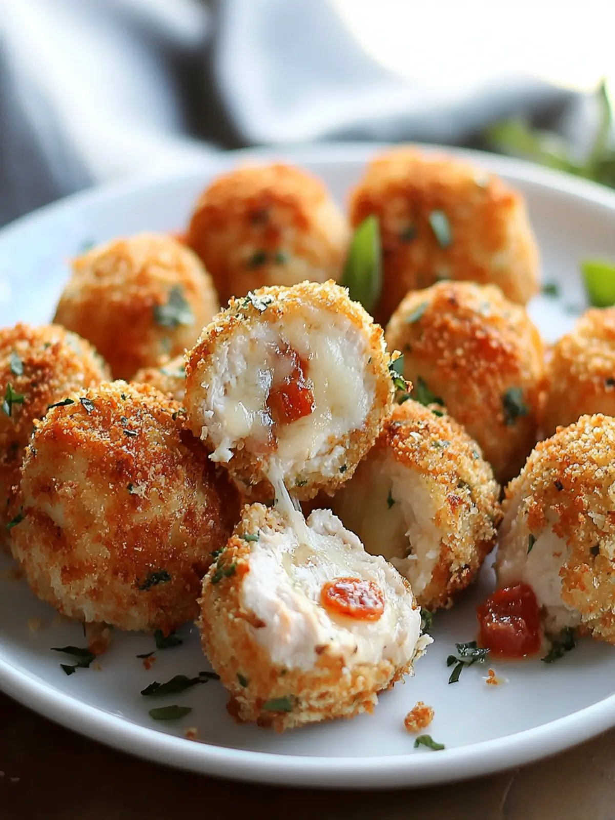 Irresistible Baked Cheesy Stuffed Chicken Bites You’ll Love 2 Cheesy Stuffed Chicken Bites (Baked)
