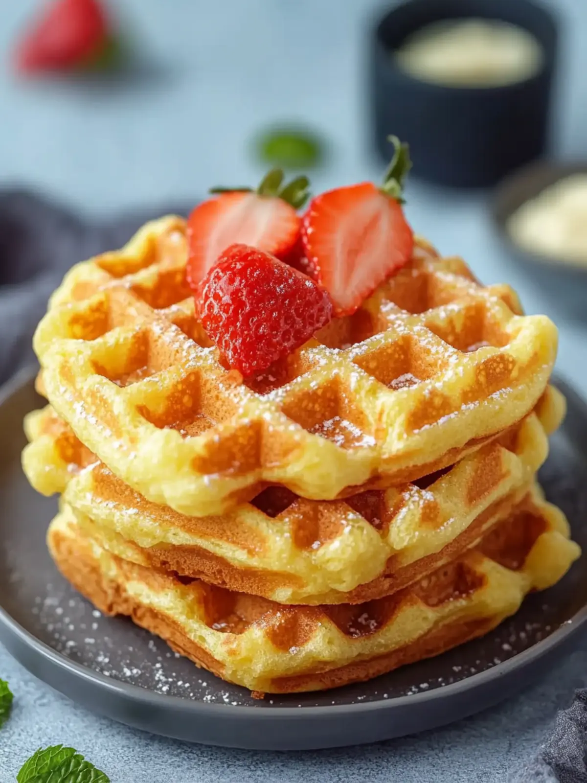 Cheesy & Crispy Chaffles: Your New Favorite Low-Carb Snack 3 Cheesy & Crispy Chaffles