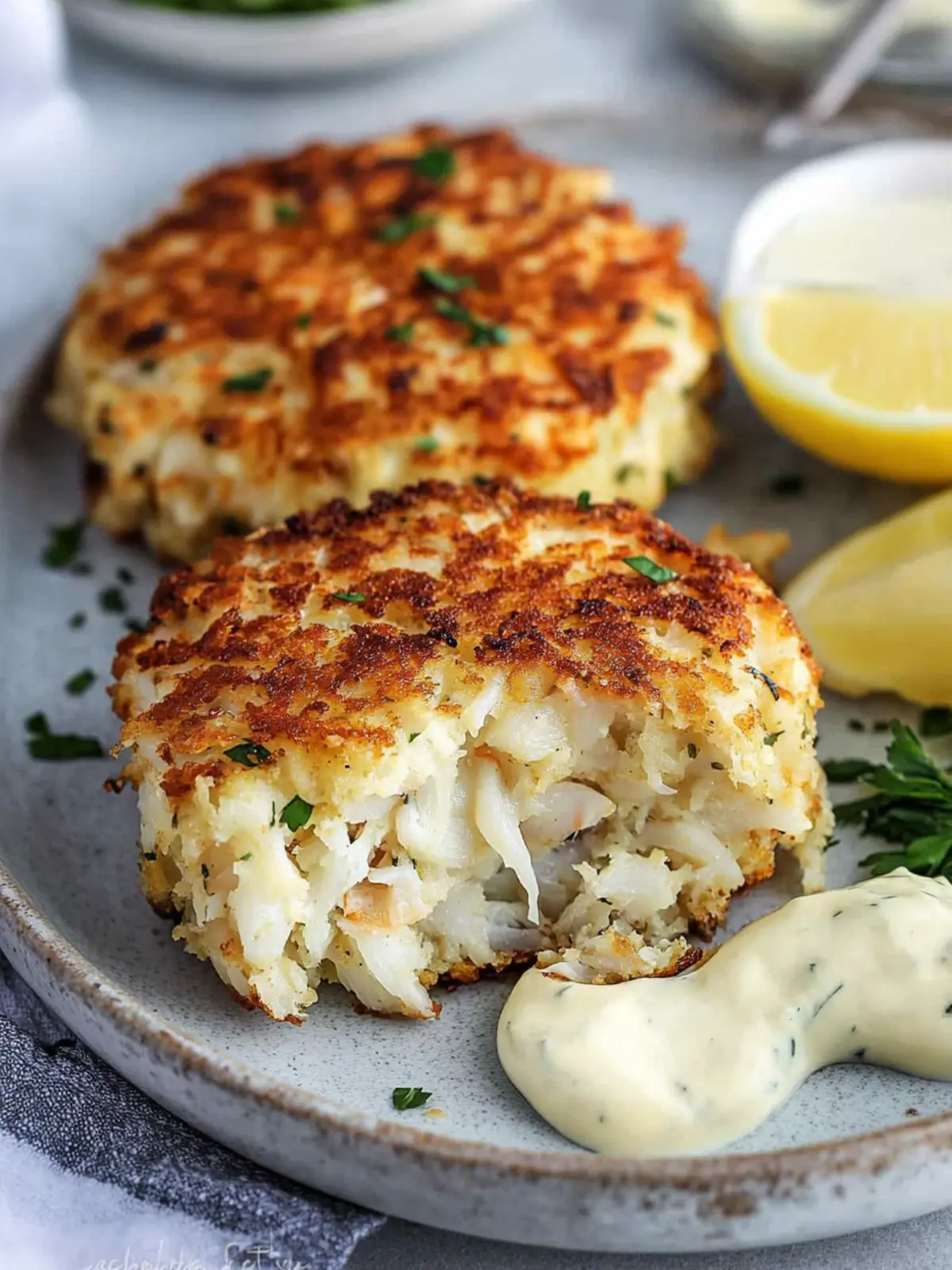 Crispy Crab Cake Recipe That Will Impress Your Guests 2 Crab Cake