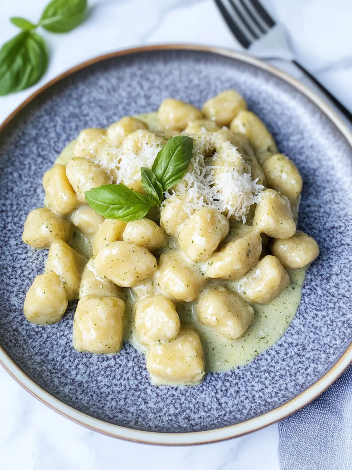 Heavenly Homemade Potato Gnocchi with Creamy Pesto Bliss 5 Potato Gnocchi