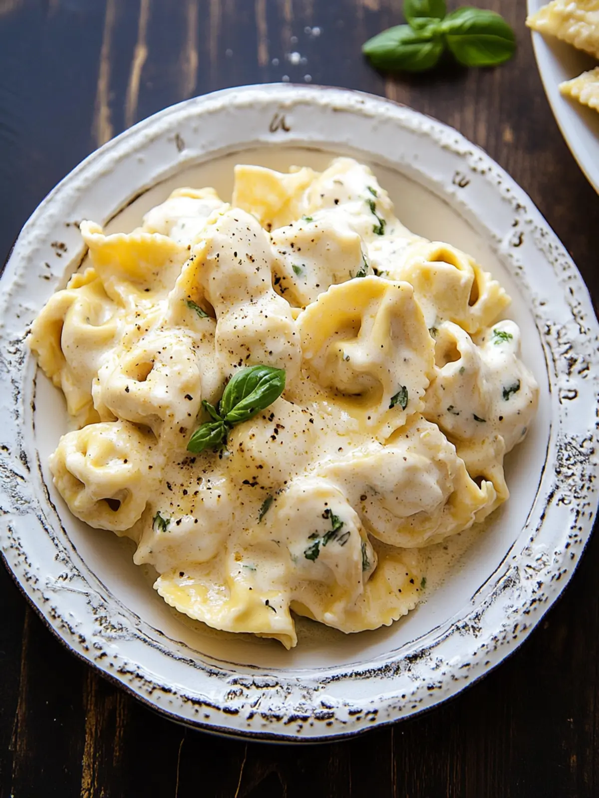 Creamy Chicken Tortellini Alfredo in Just 25 Minutes! 2 Chicken Tortellini Alfredo