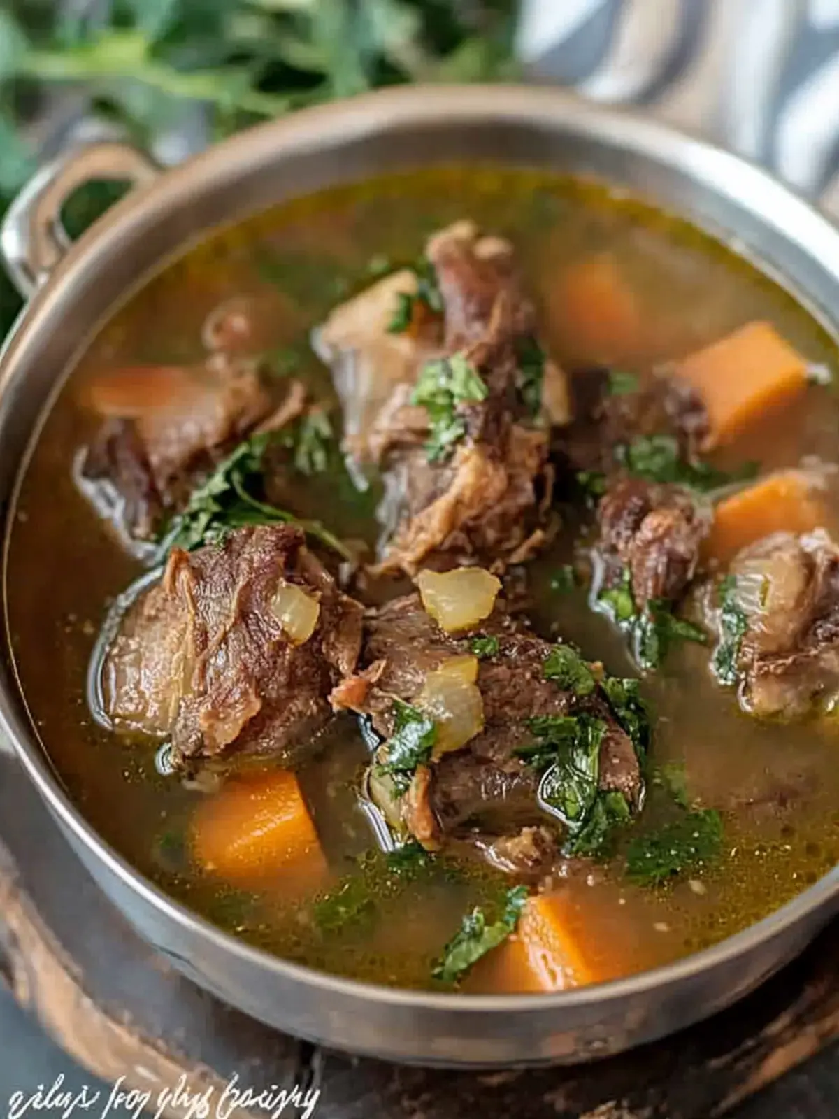 Soul-Warming Oxtail Soup for Ultimate Comfort on Chilly Nights 5 Oxtail Soup