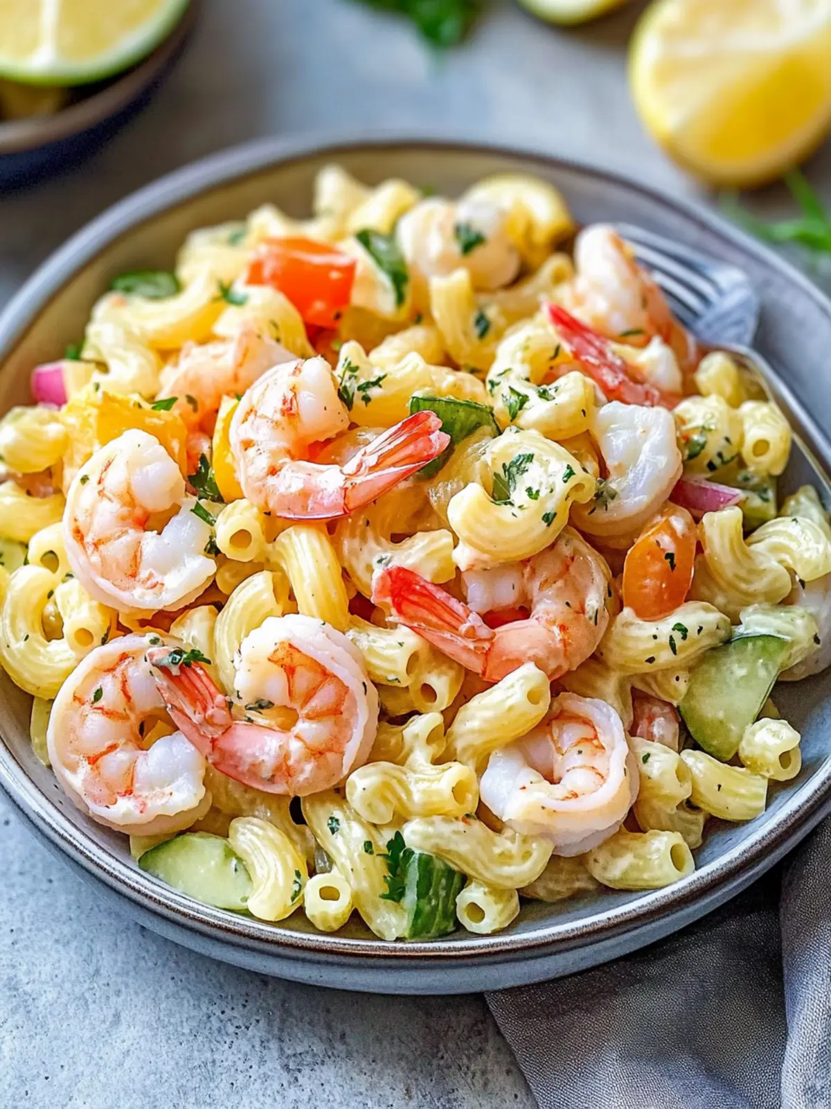 Delicious Shrimp Macaroni Pasta Salad for Summer Bliss 5 Shrimp Macaroni Pasta Salad