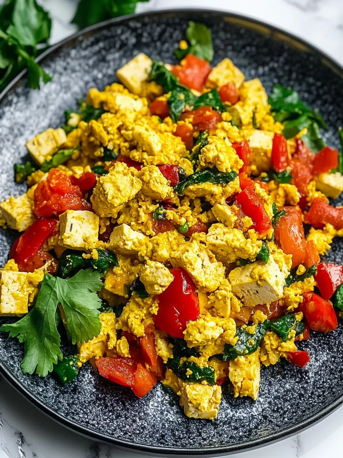 Delicious Tofu Scramble Ready in 20 Minutes or Less 2 Tofu Scramble