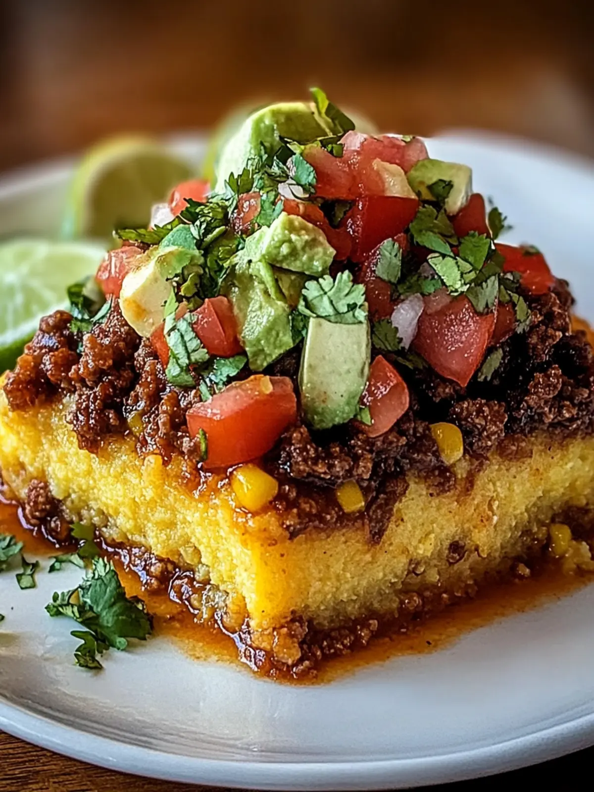 Luscious Spicy Taco Polenta Bake You’ll Crave Again and Again 3 Spicy Taco Polenta Bake