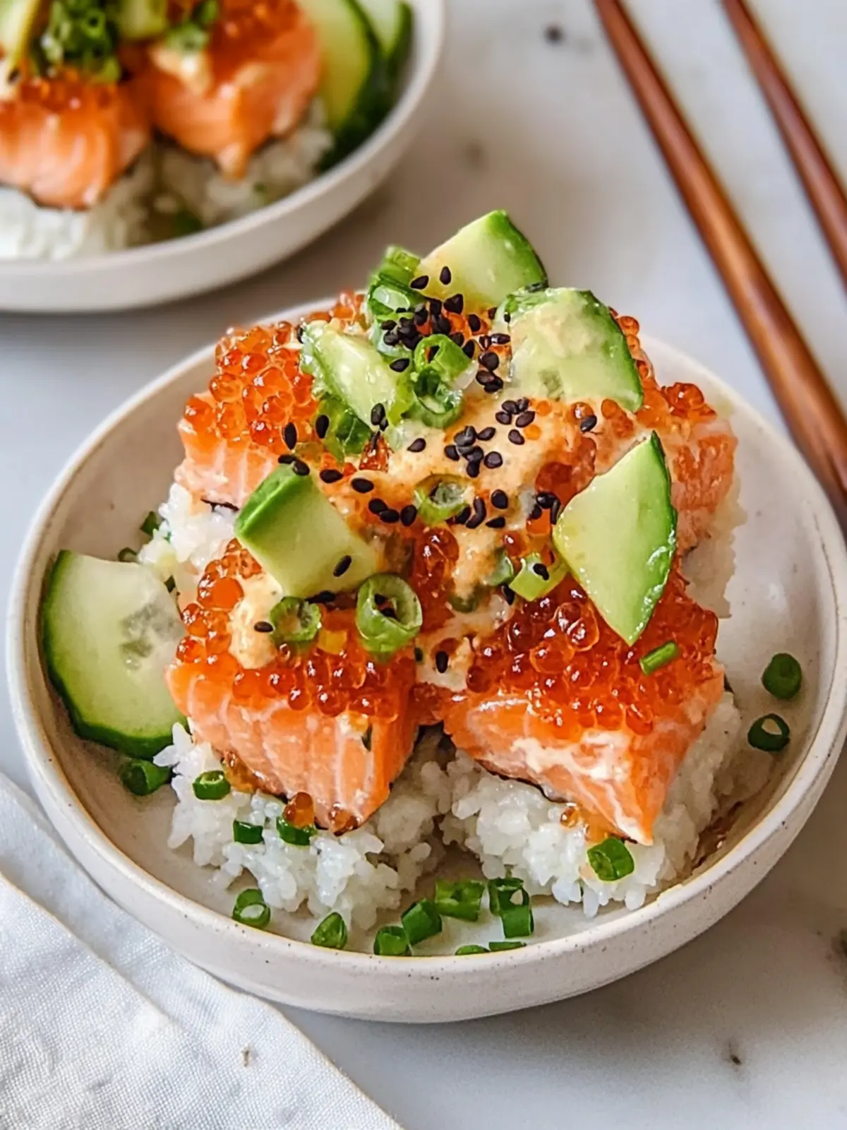 Savory Salmon Crispy Rice: A Fun Twist on Sushi Nights 3 Salmon Crispy Rice