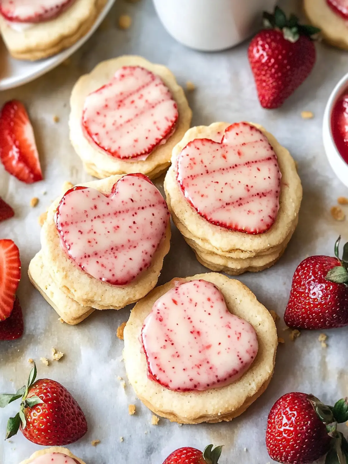 Strawberry Shortbread Cookies Made Easy for Sweet Moments 5 Strawberry Shortbread Cookies
