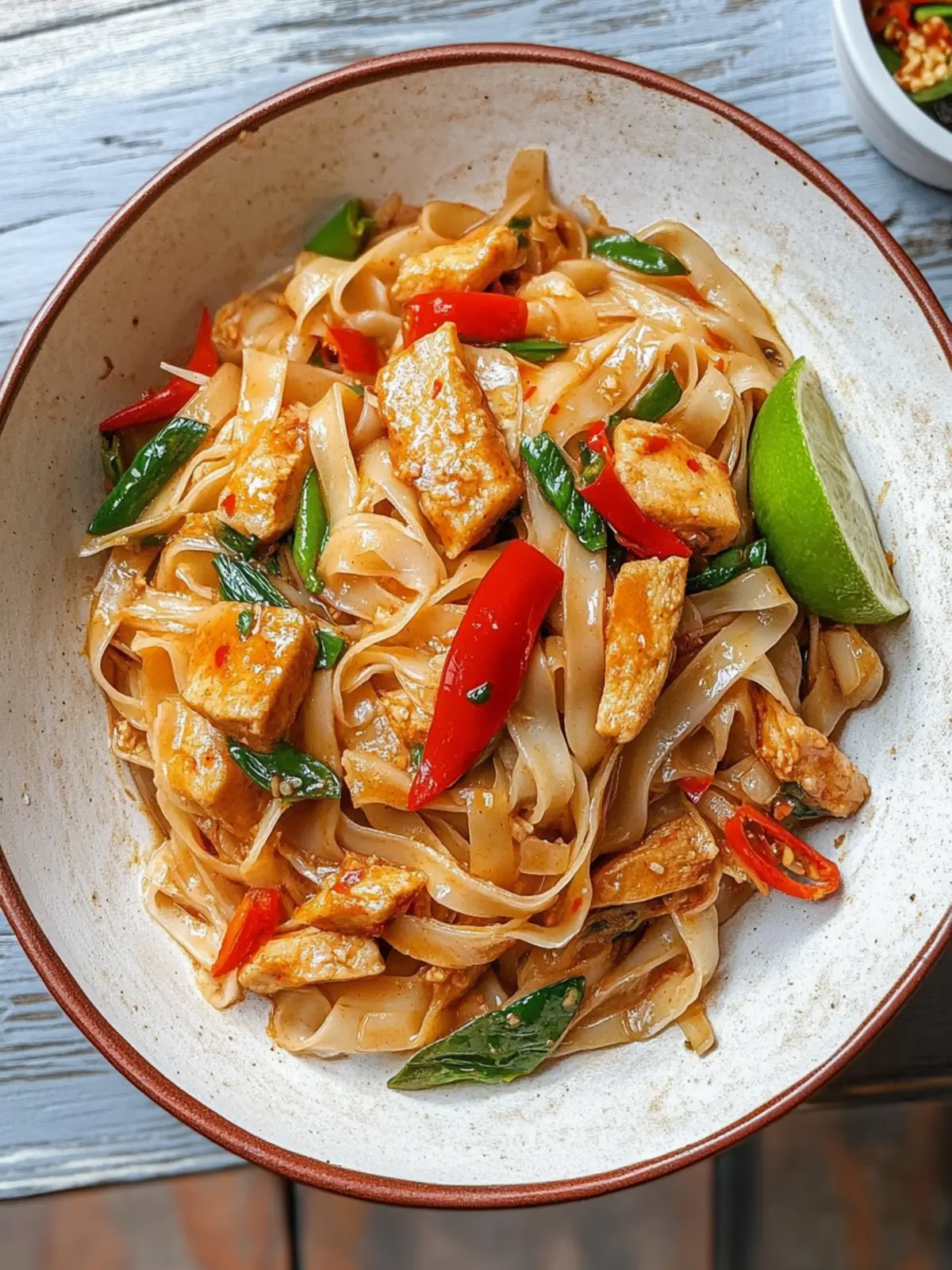 Street Style Thai Drunken Noodles: Quick, Bold Flavor Awaits 2 Street Style Thai Drunken Noodles
