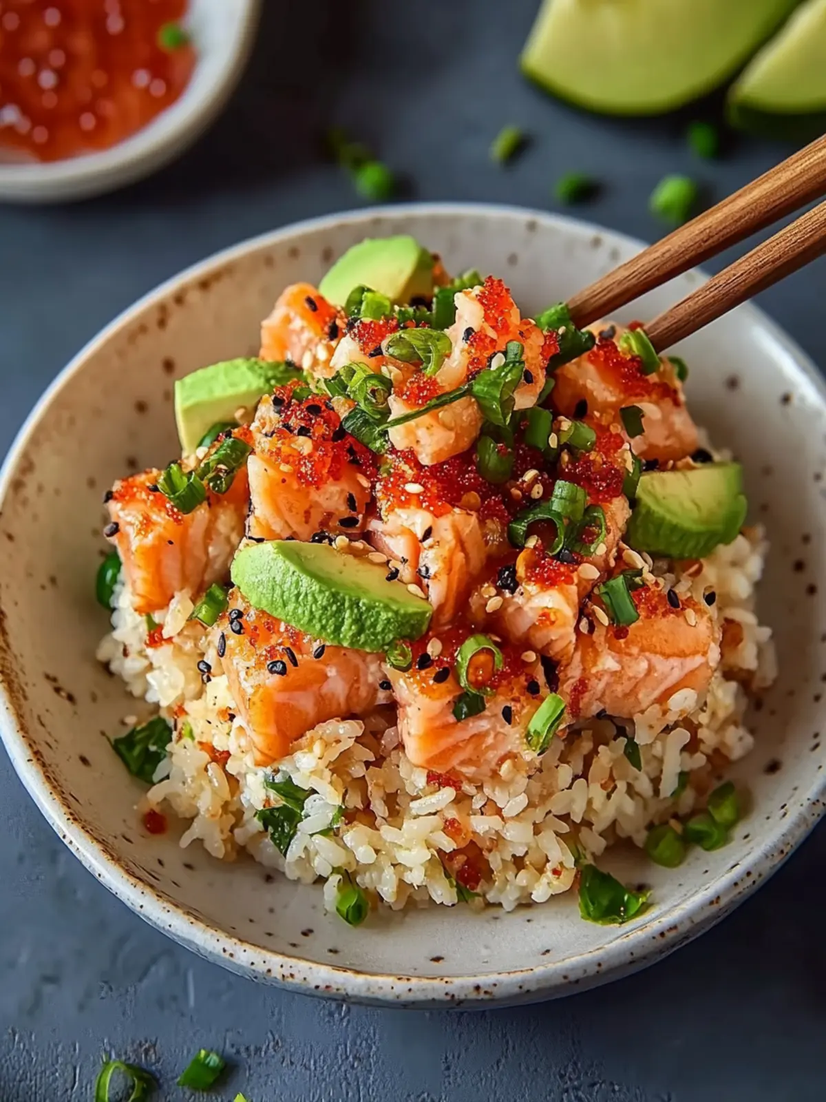 Savory Salmon Crispy Rice: A Fun Twist on Sushi Nights 5 Salmon Crispy Rice